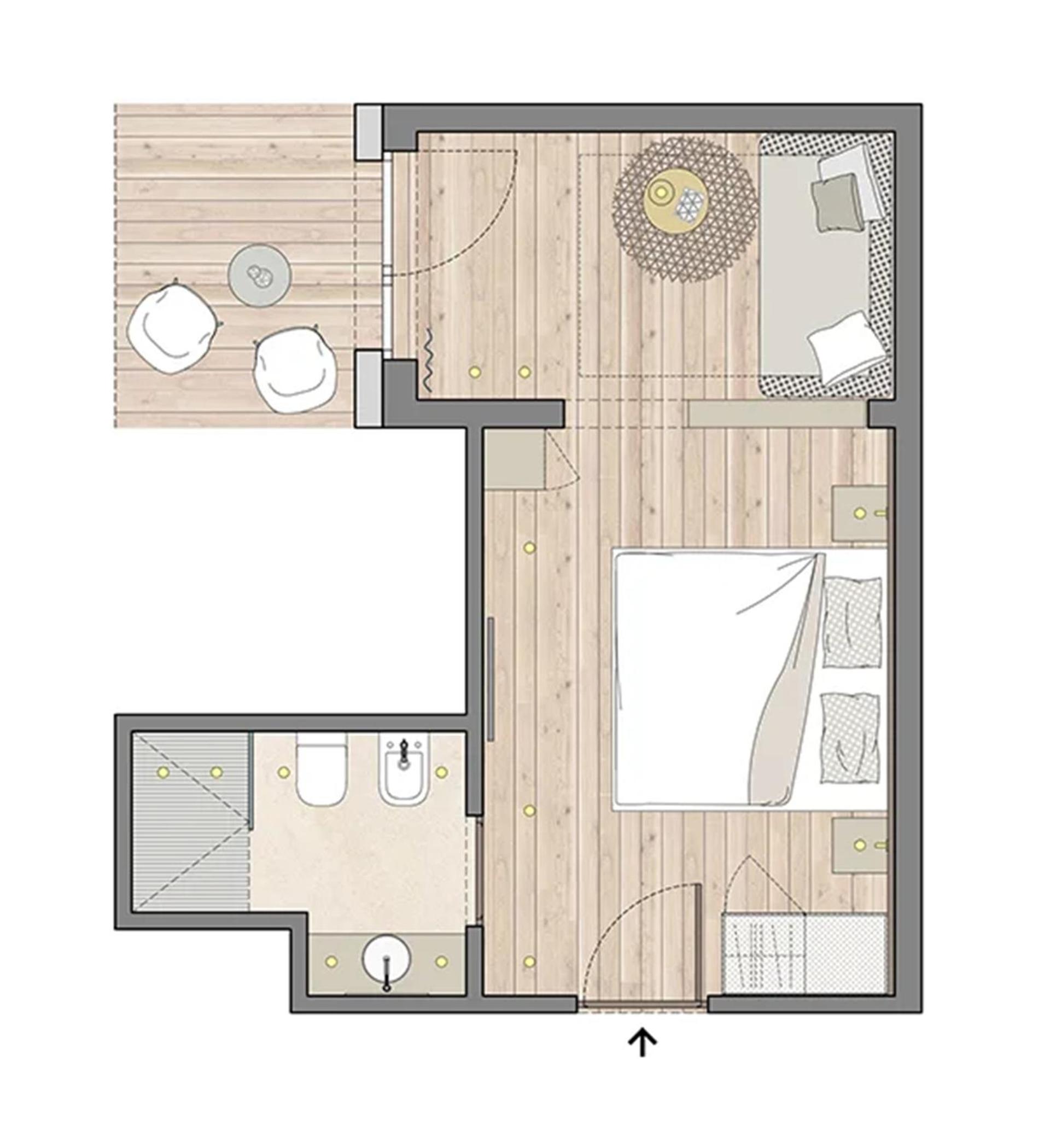 Triple Room with Balcony - Photo 5