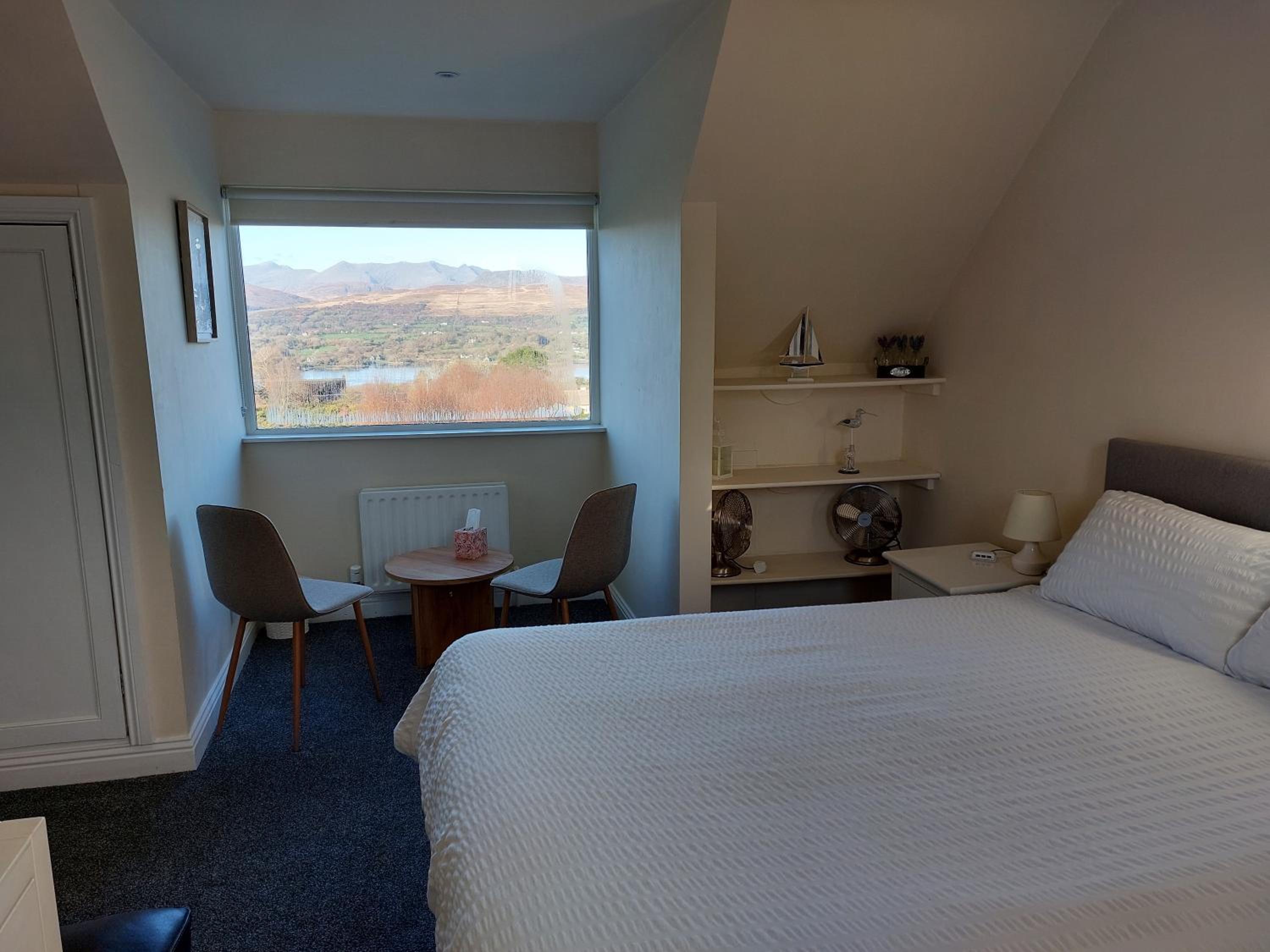 Family Room with Mountain View