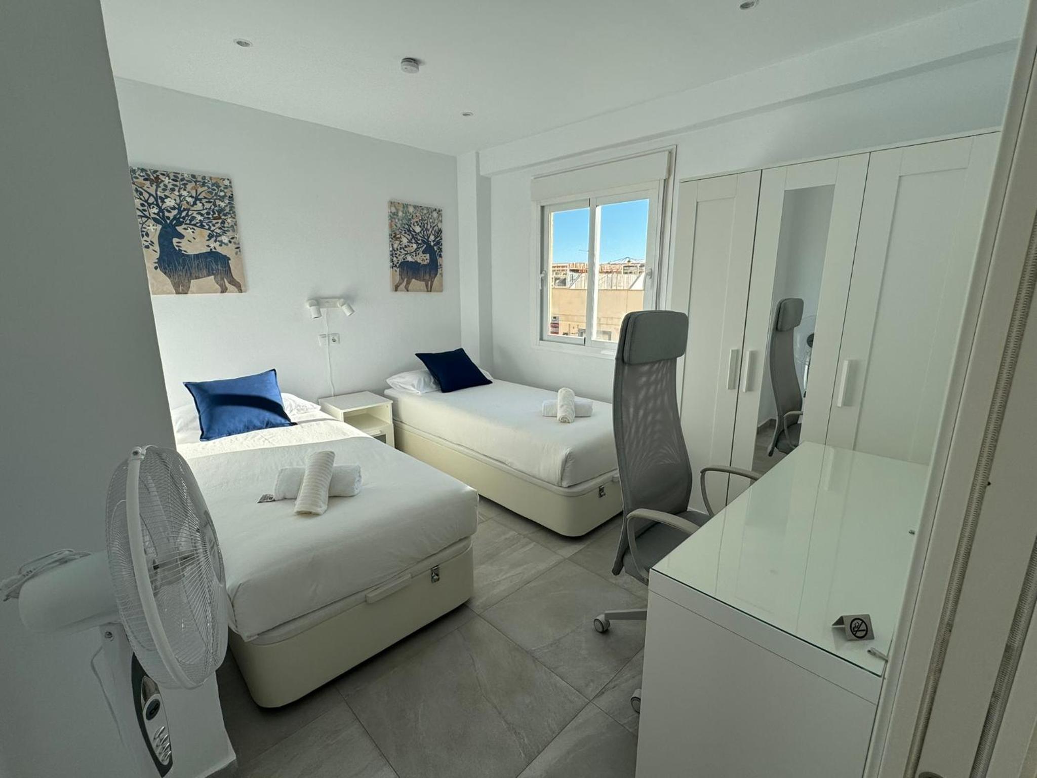 Apartamento de dos habitaciones