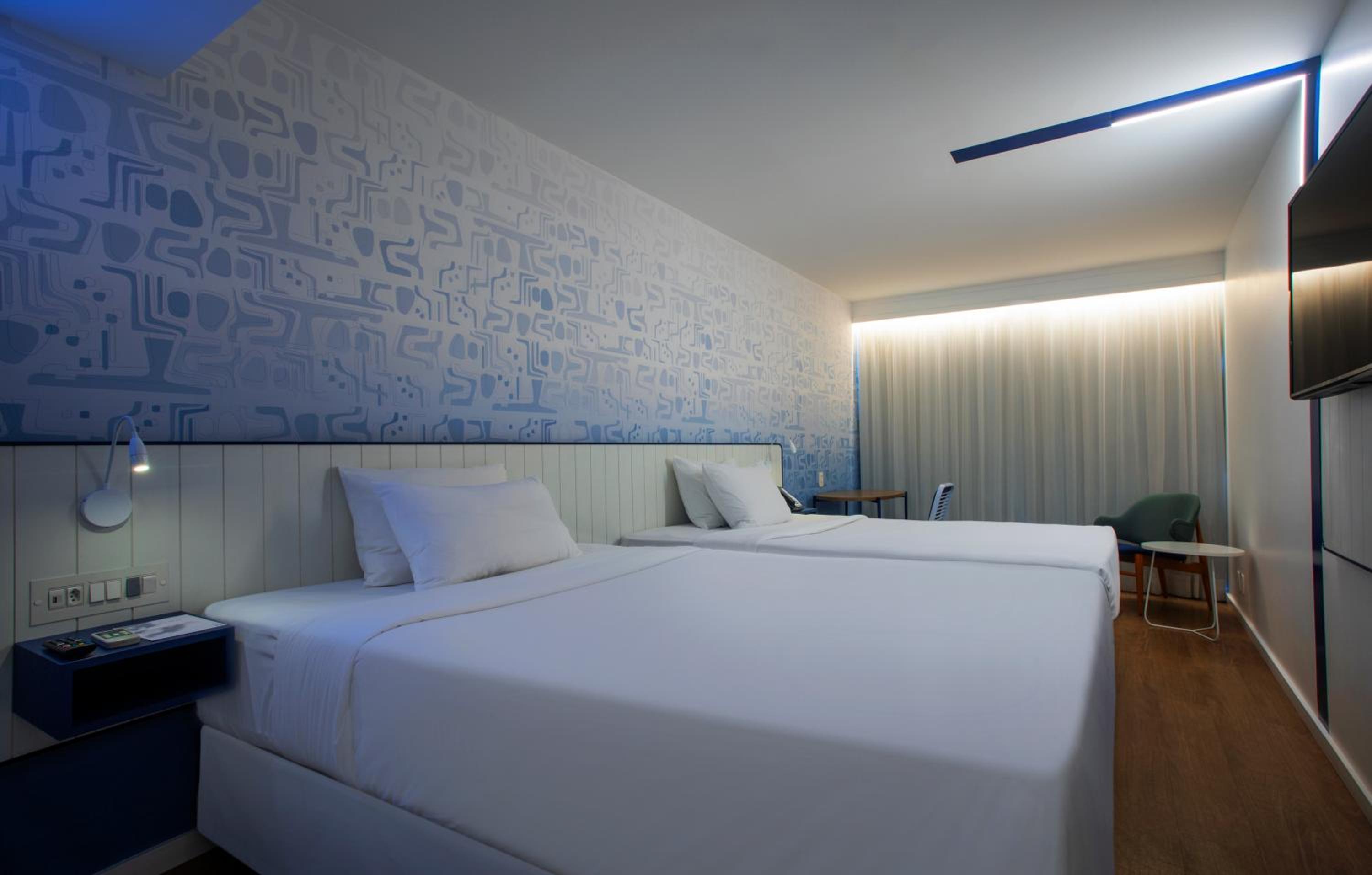 Superior Double Room with Two Double Beds
