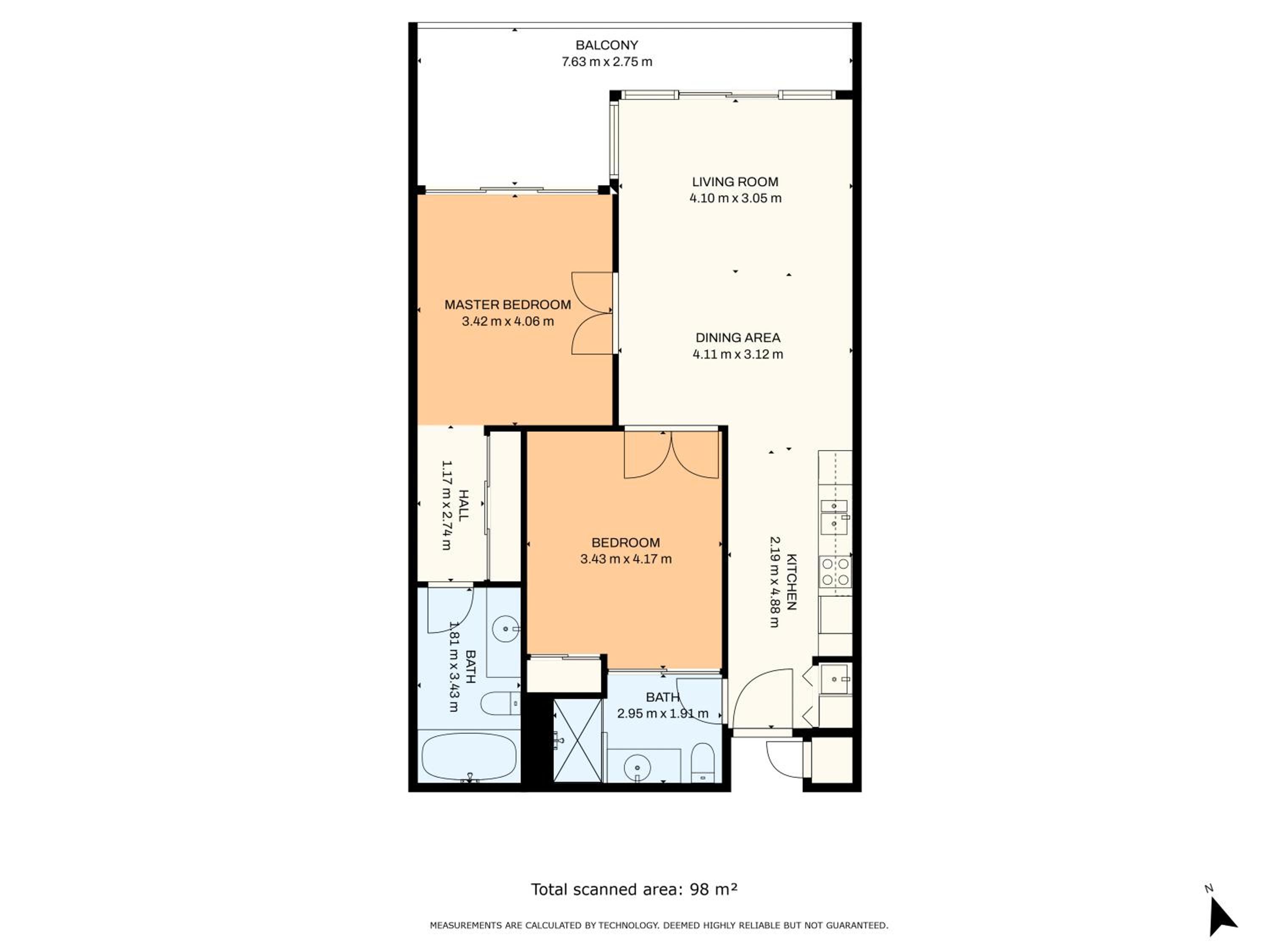 Two-Bedroom Apartment photo 3
