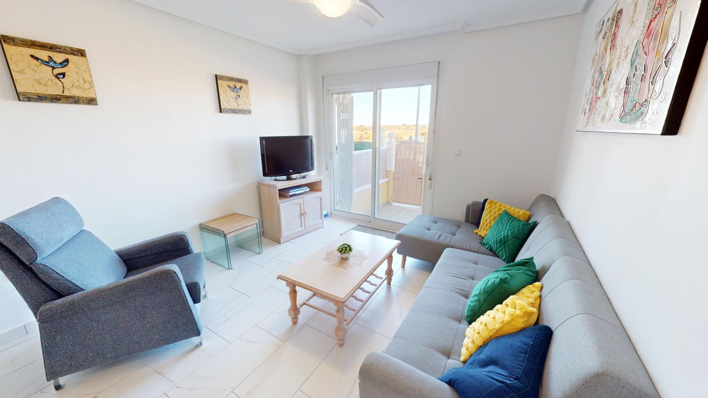 Apartamento de dos habitaciones