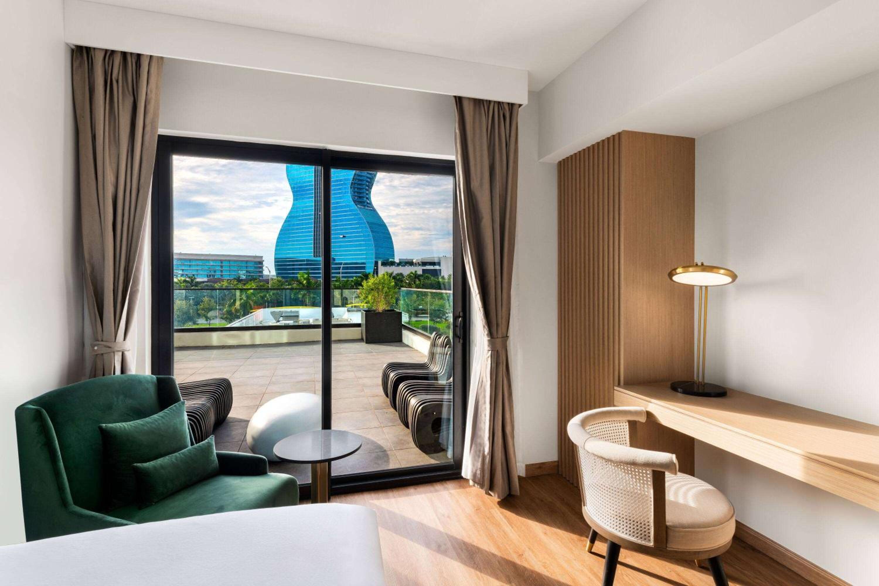Double Room with Two Double Beds, Hearing Impaired Access and Shared Balcony, Non-Smoking - Photo 6