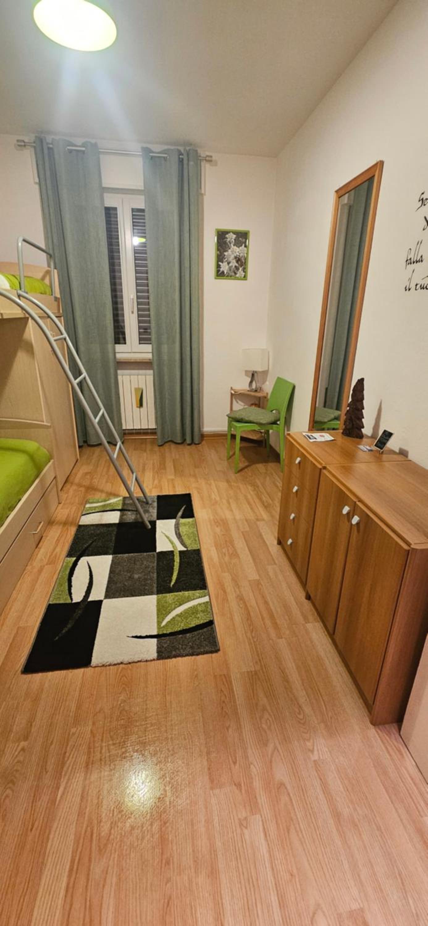 Twin Room with Bunk Bed & Shared Bathroom