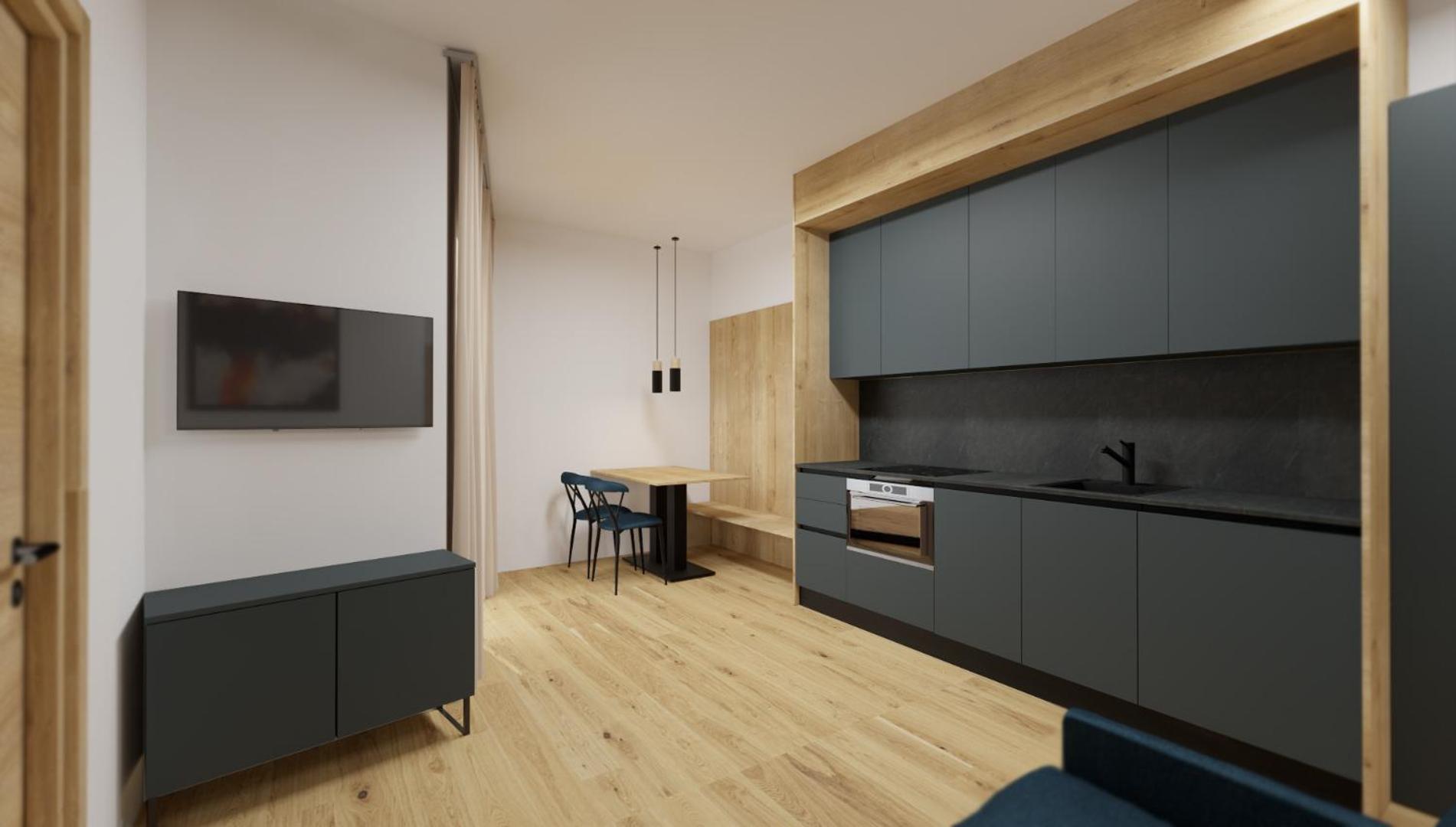 Apartment with Mountain View photo 2