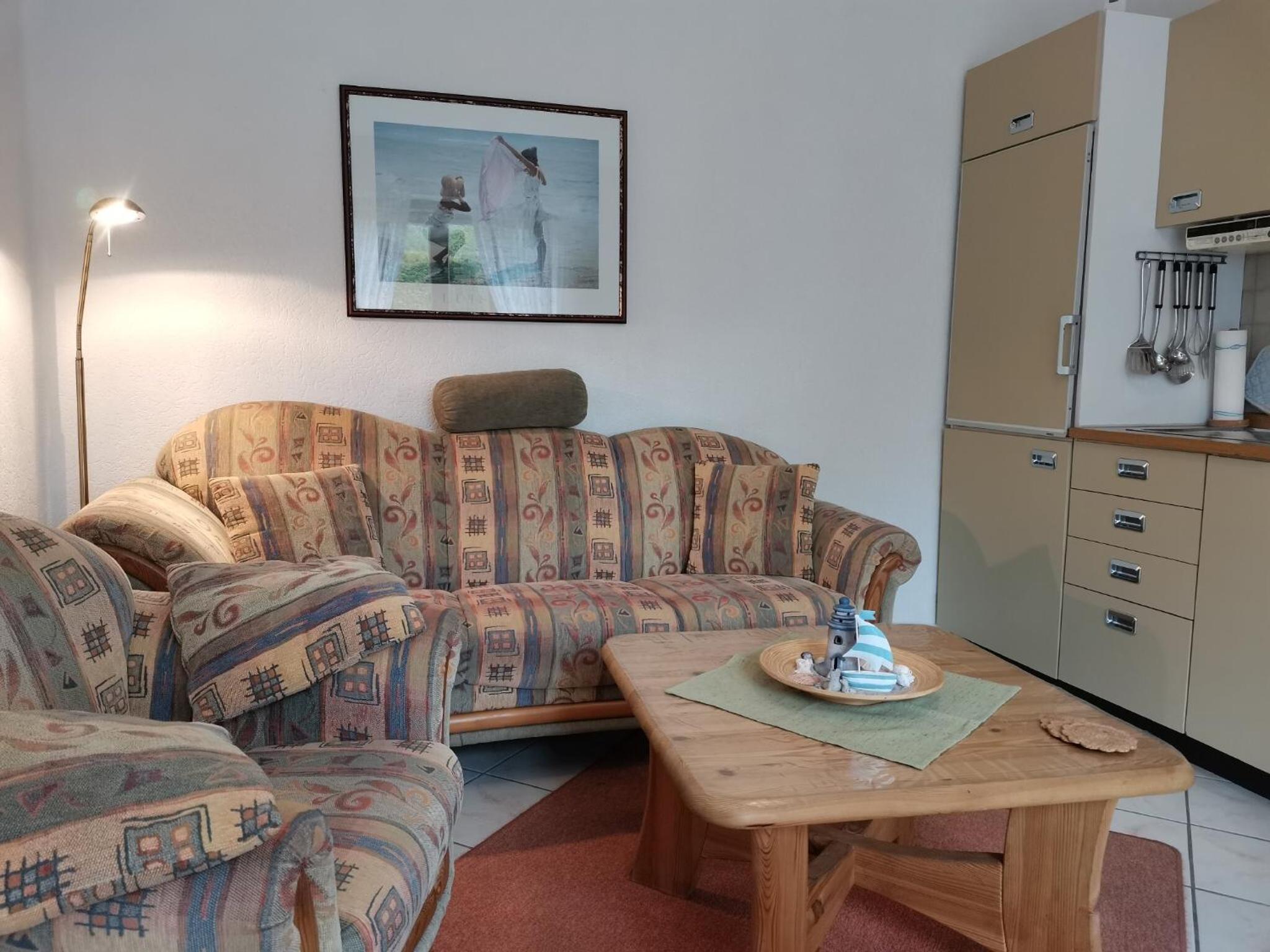 One-Bedroom Apartment with Garden View