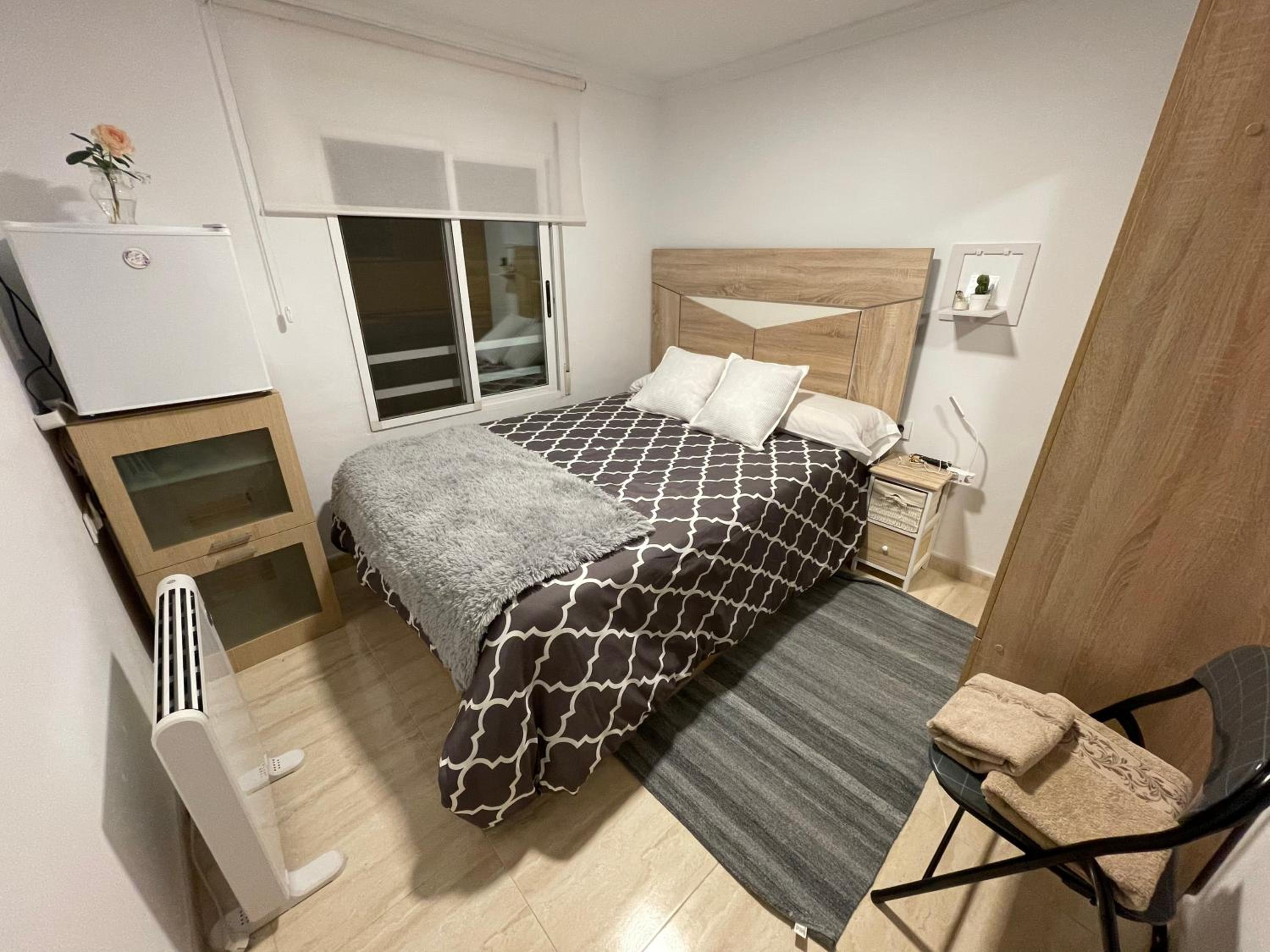 Habitación doble con baño compartido