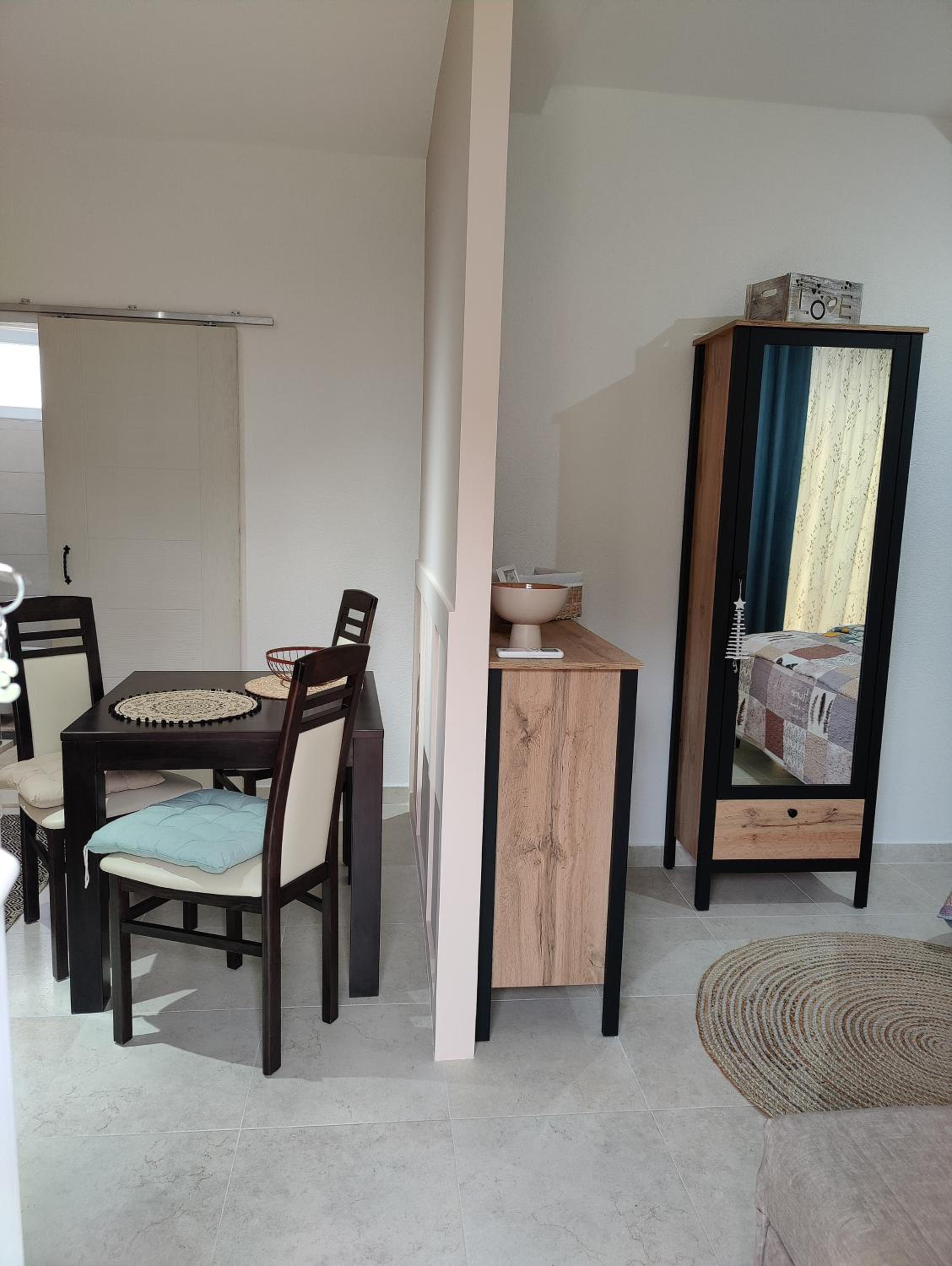 One-Bedroom Apartment with Garden View