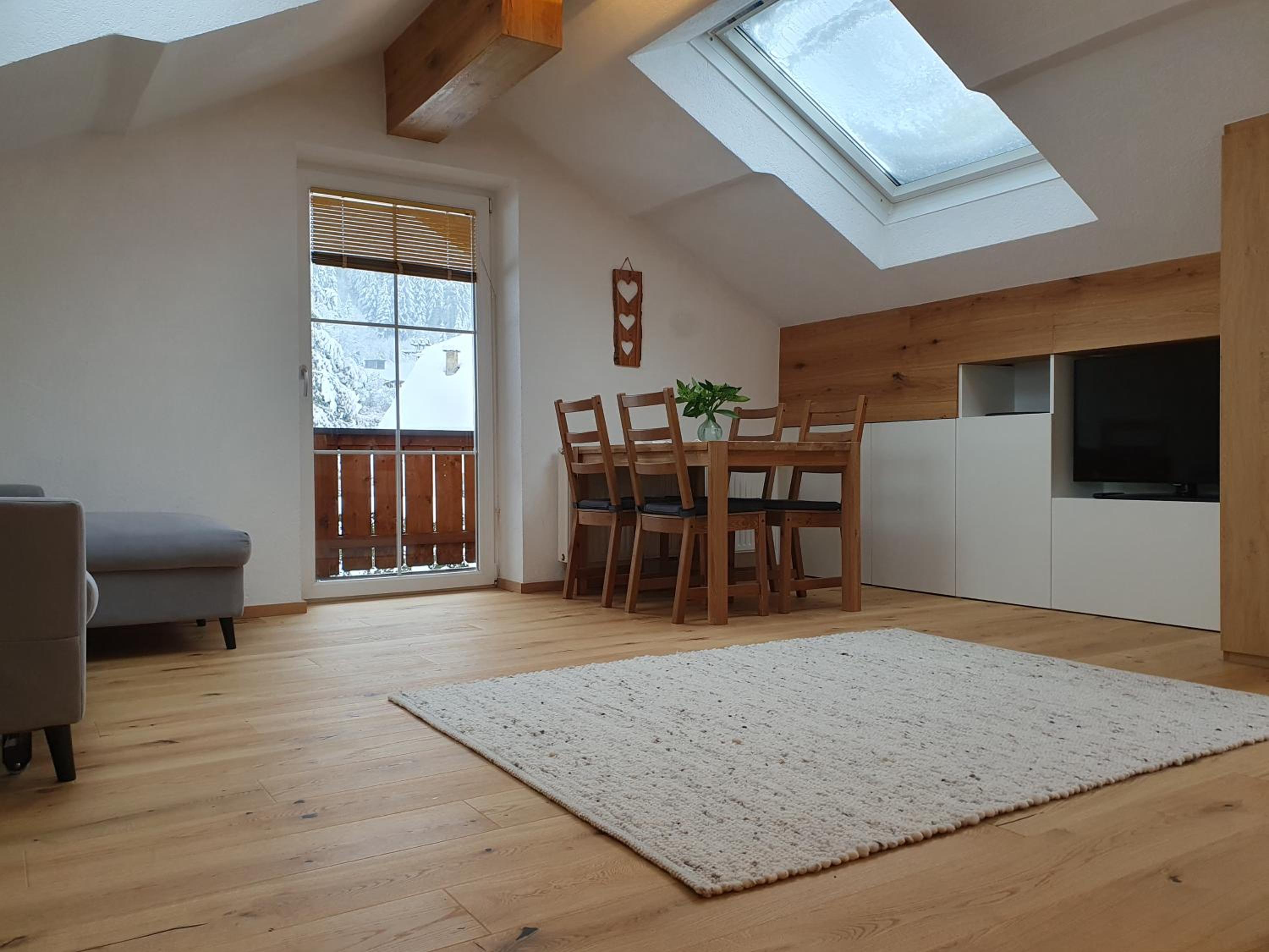 Studio with Balcony