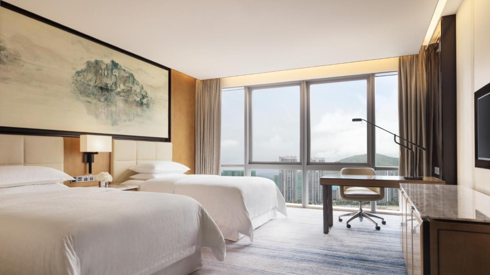Deluxe Twin, Guest room, 2 Double, City view photo 1
