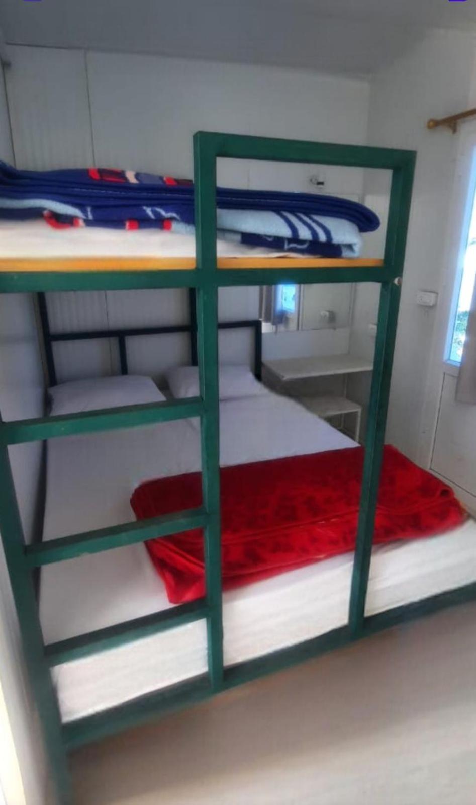 Bunk Bed In Male Dormitory Room