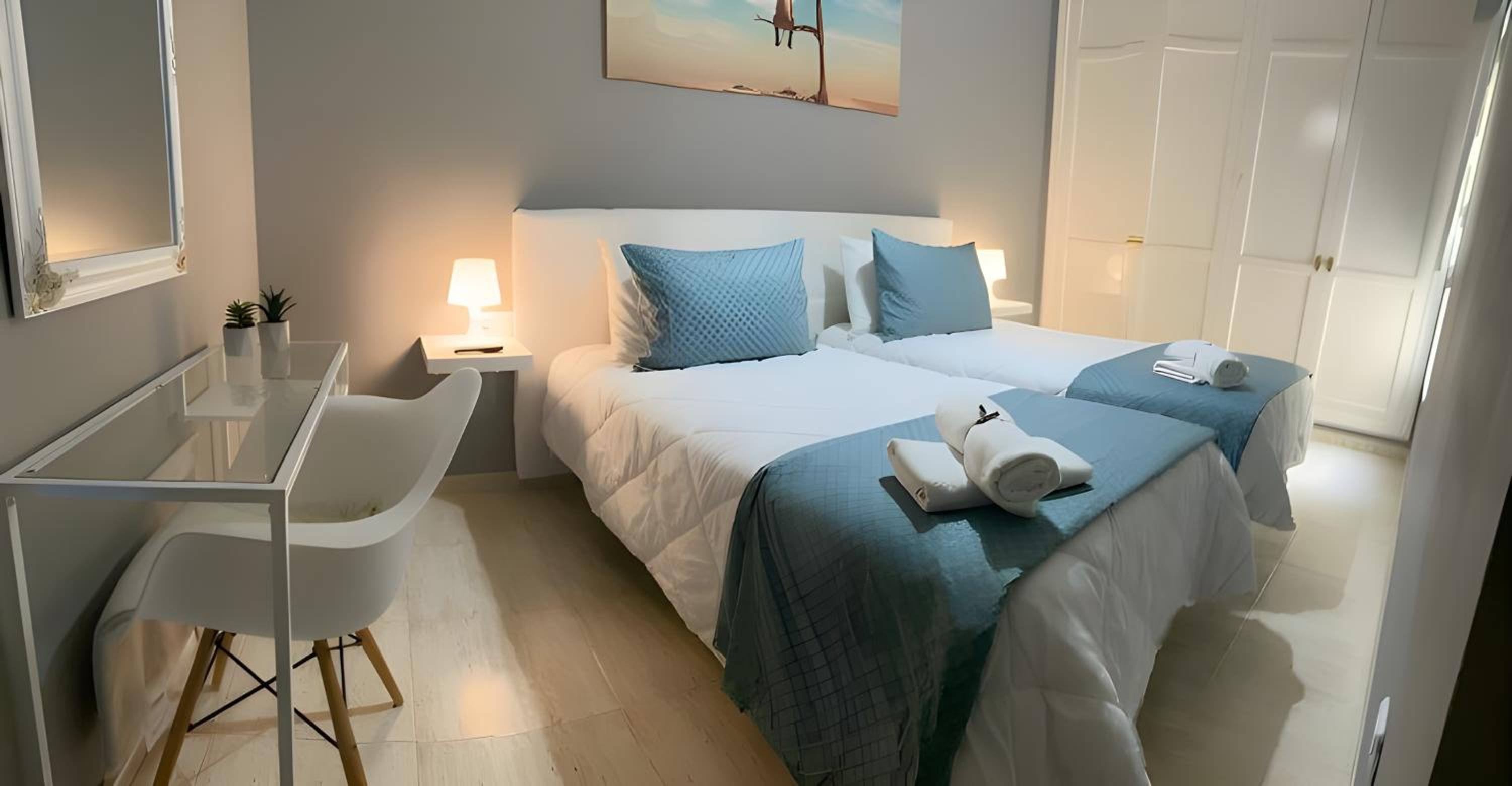 Apartamento de dos habitaciones