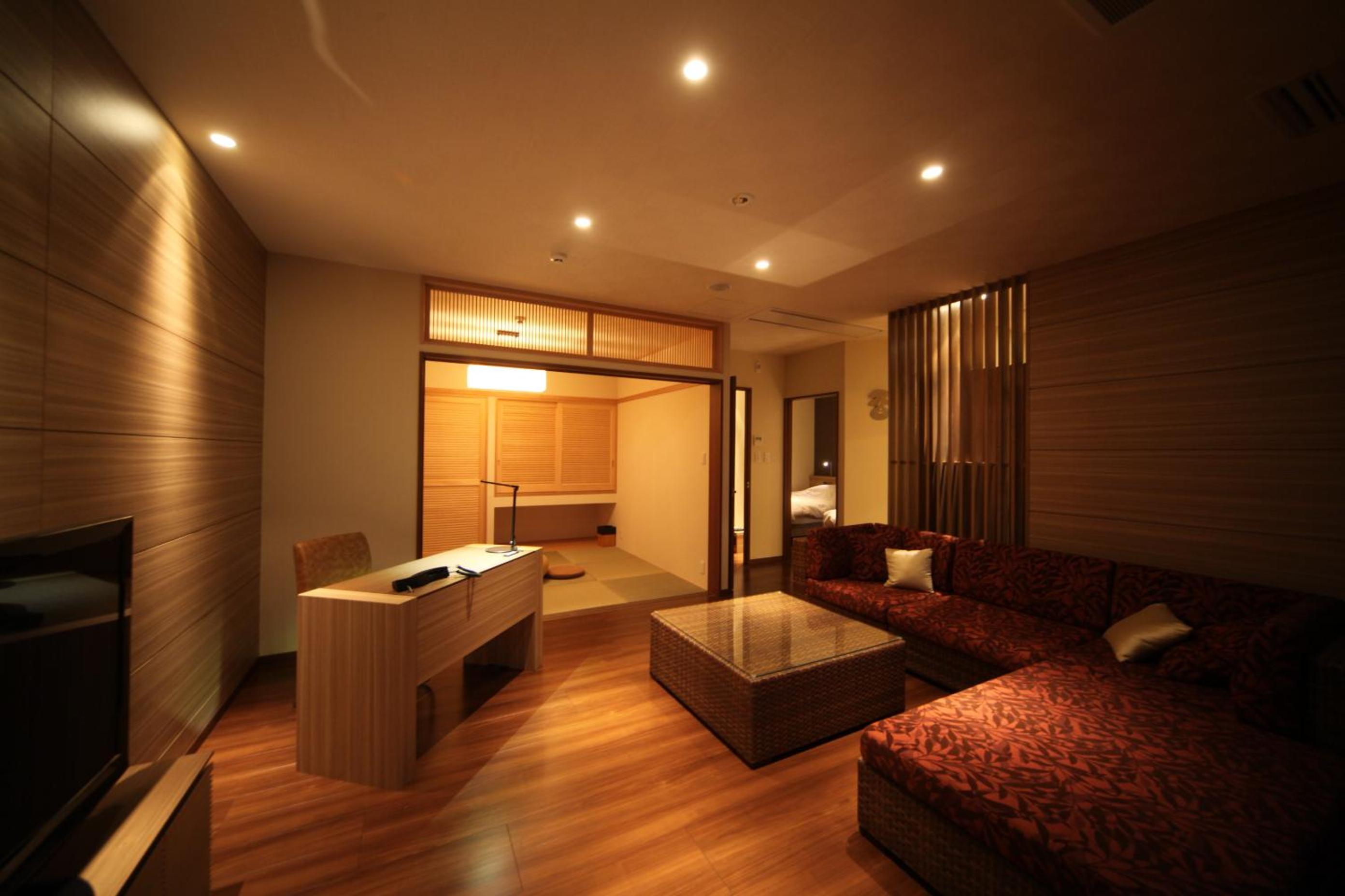Superior Room with Open-Air Bath and Tatami Area