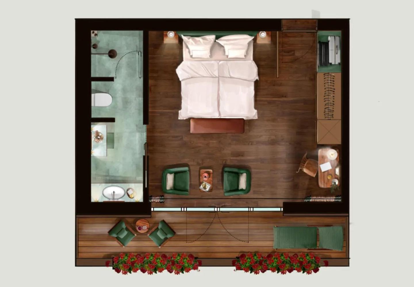 Double Room with Balcony photo 3