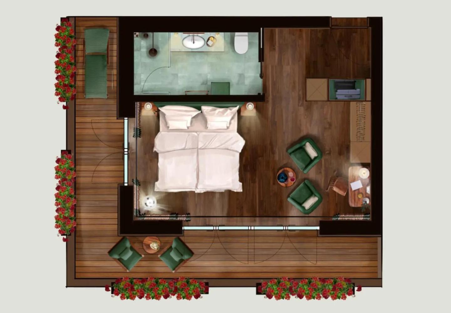 Double Room with Balcony photo 2