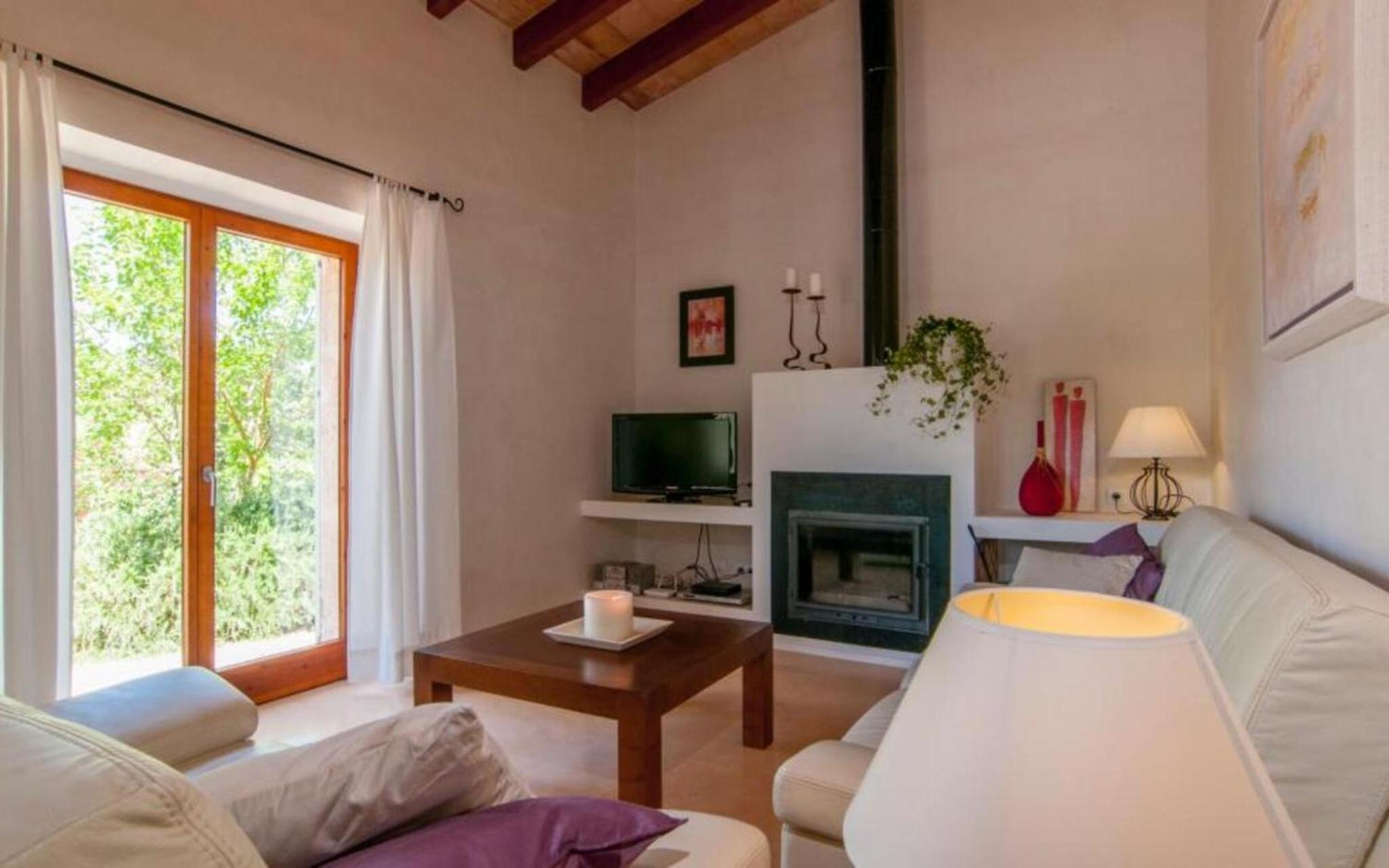 Villa con vistas al jardín