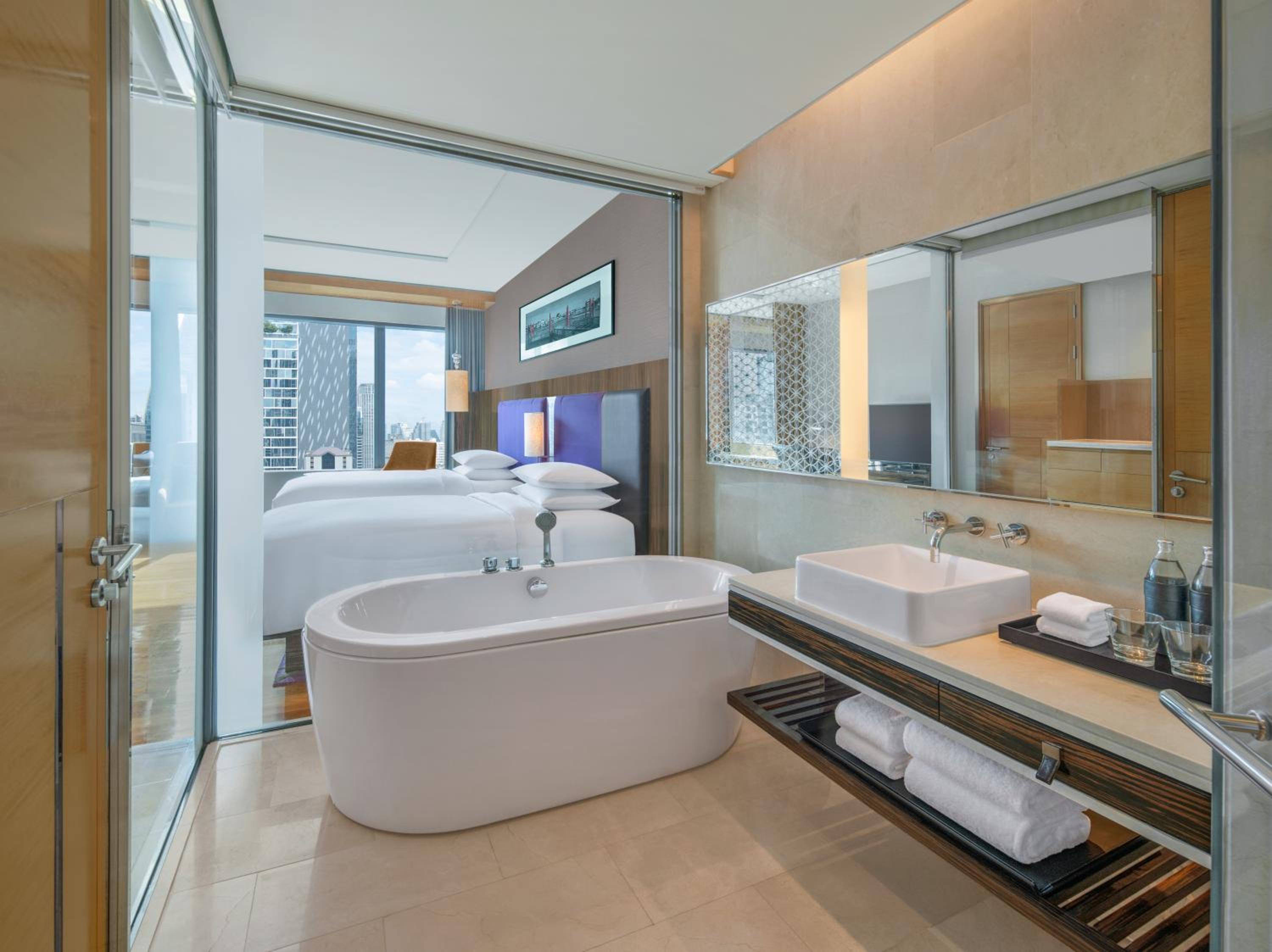 Executive Club Room, Two Double Bed, High Floor