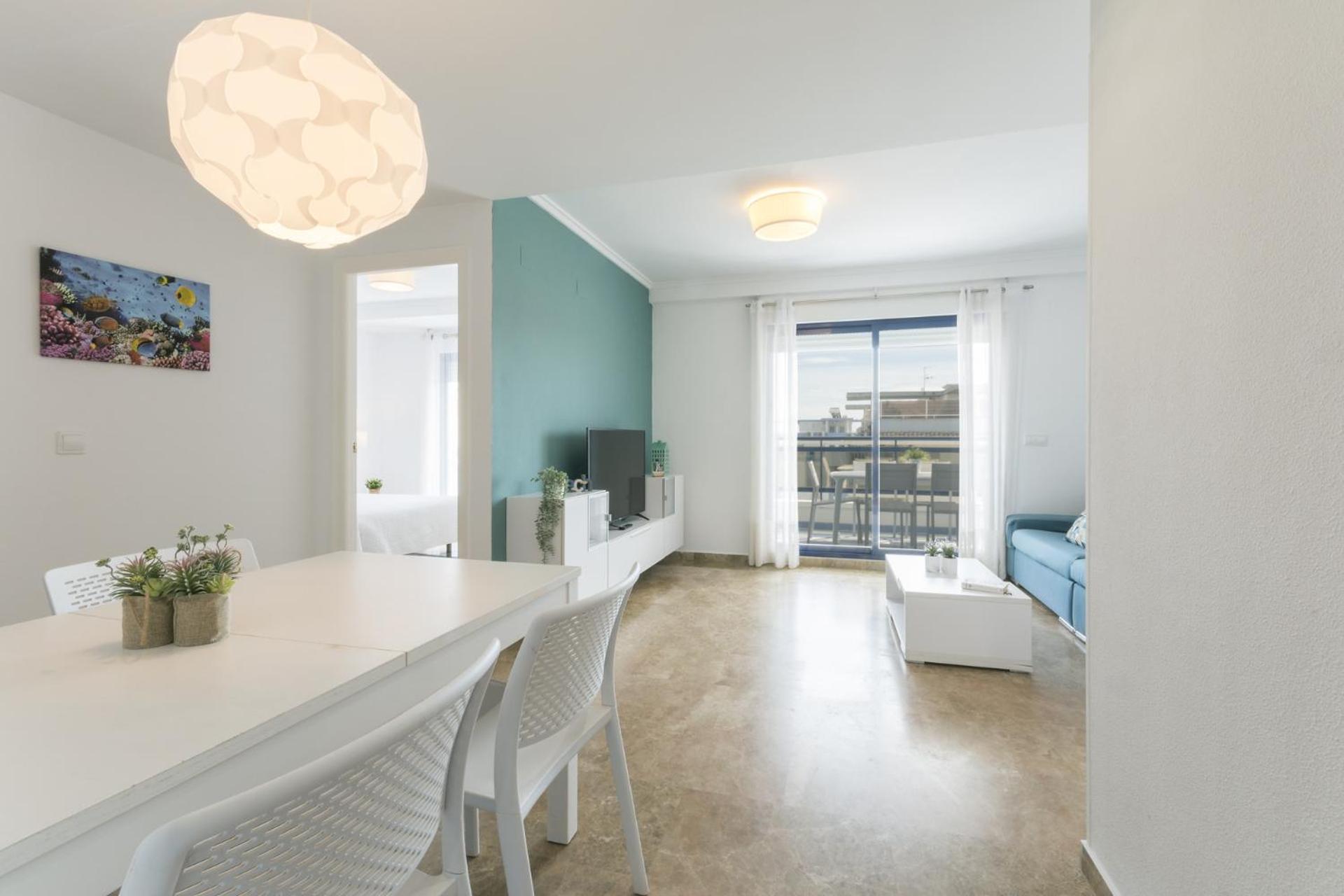 Apartamento con vista al mar