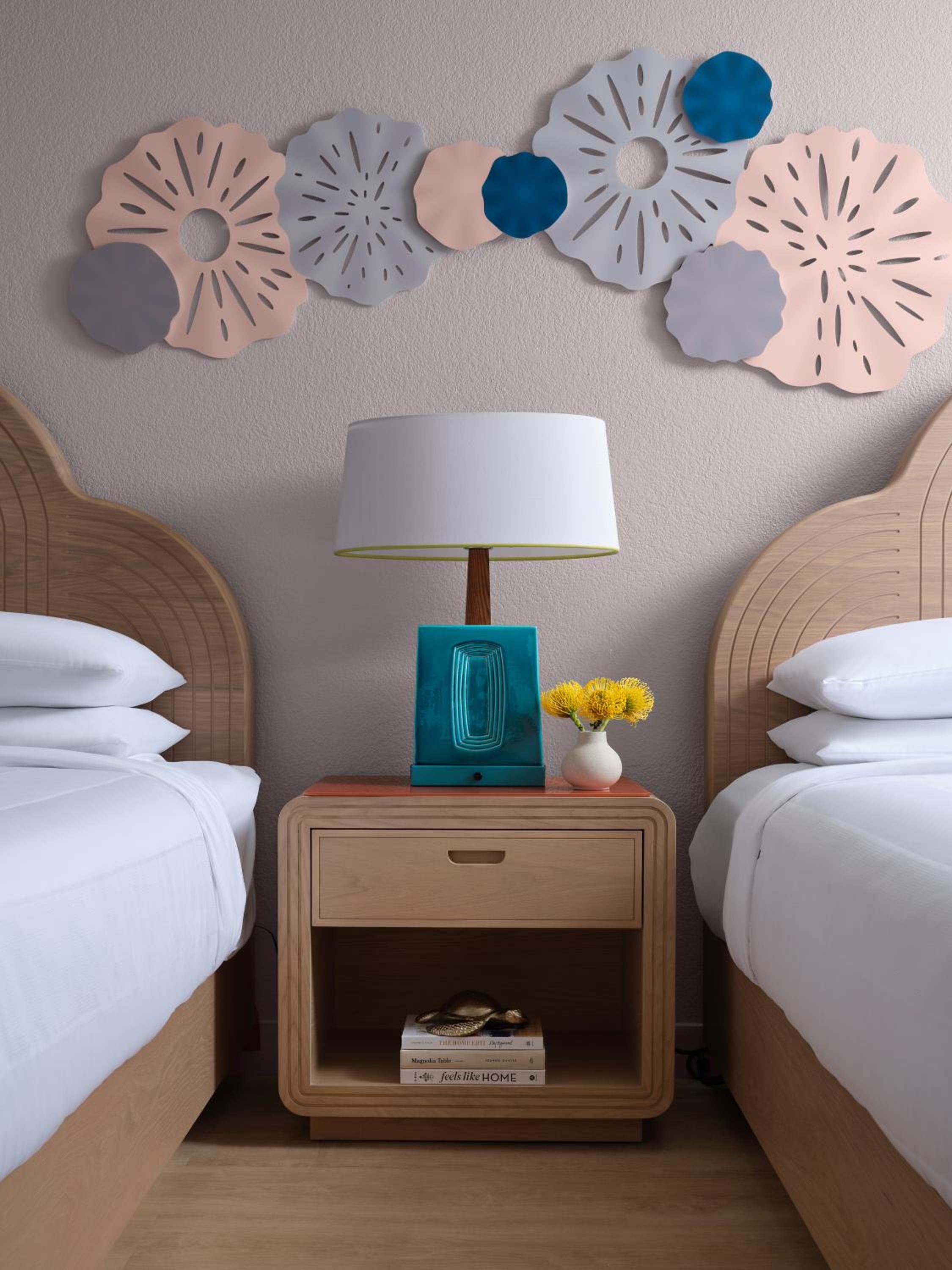 One-Bedroom Two Queen Beds Suite, Patio, Ground Floor, Poolside (Main Resort) - Photo 1
