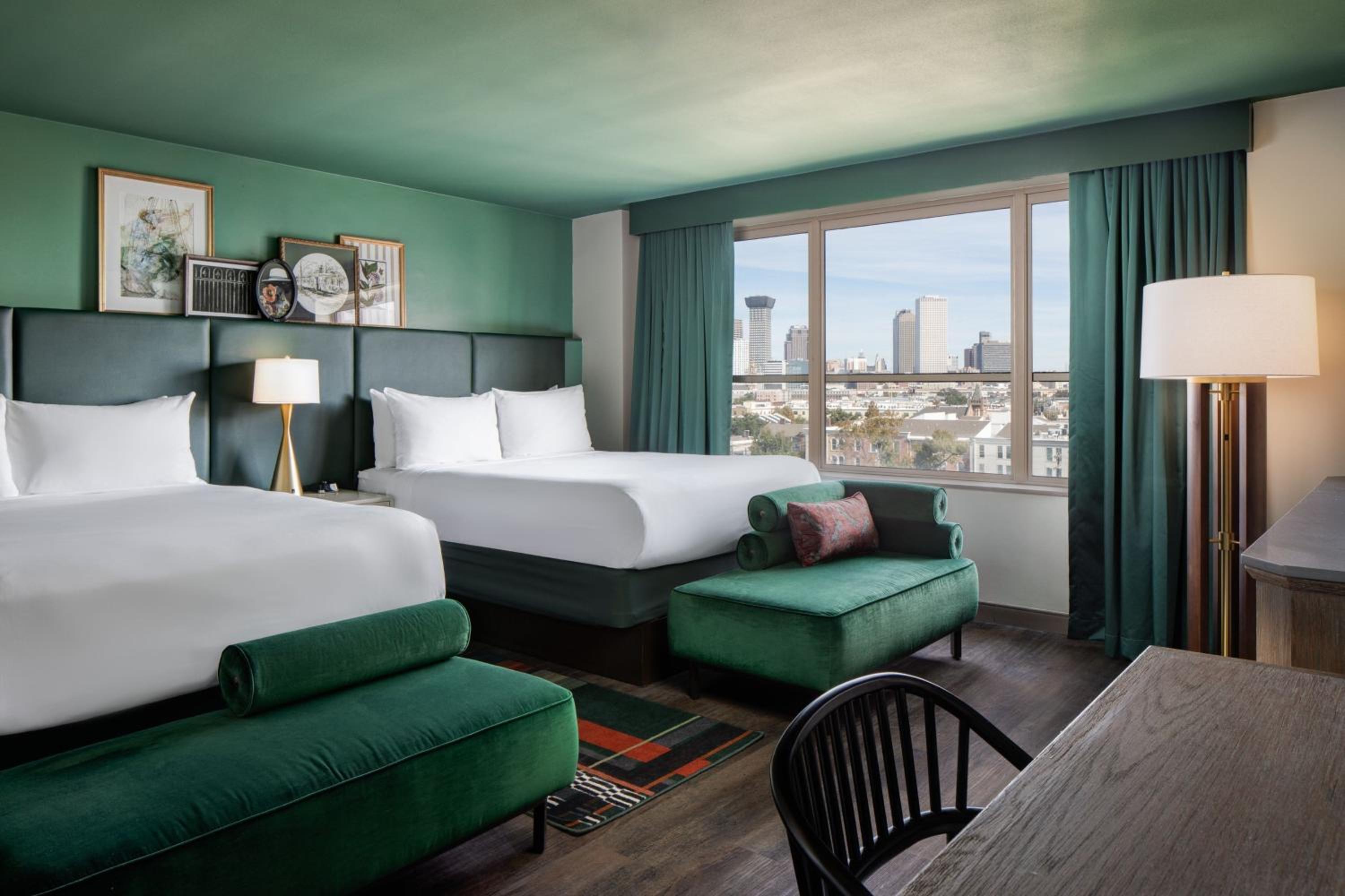 Queen Room with Two Queen Beds and City View photo 1