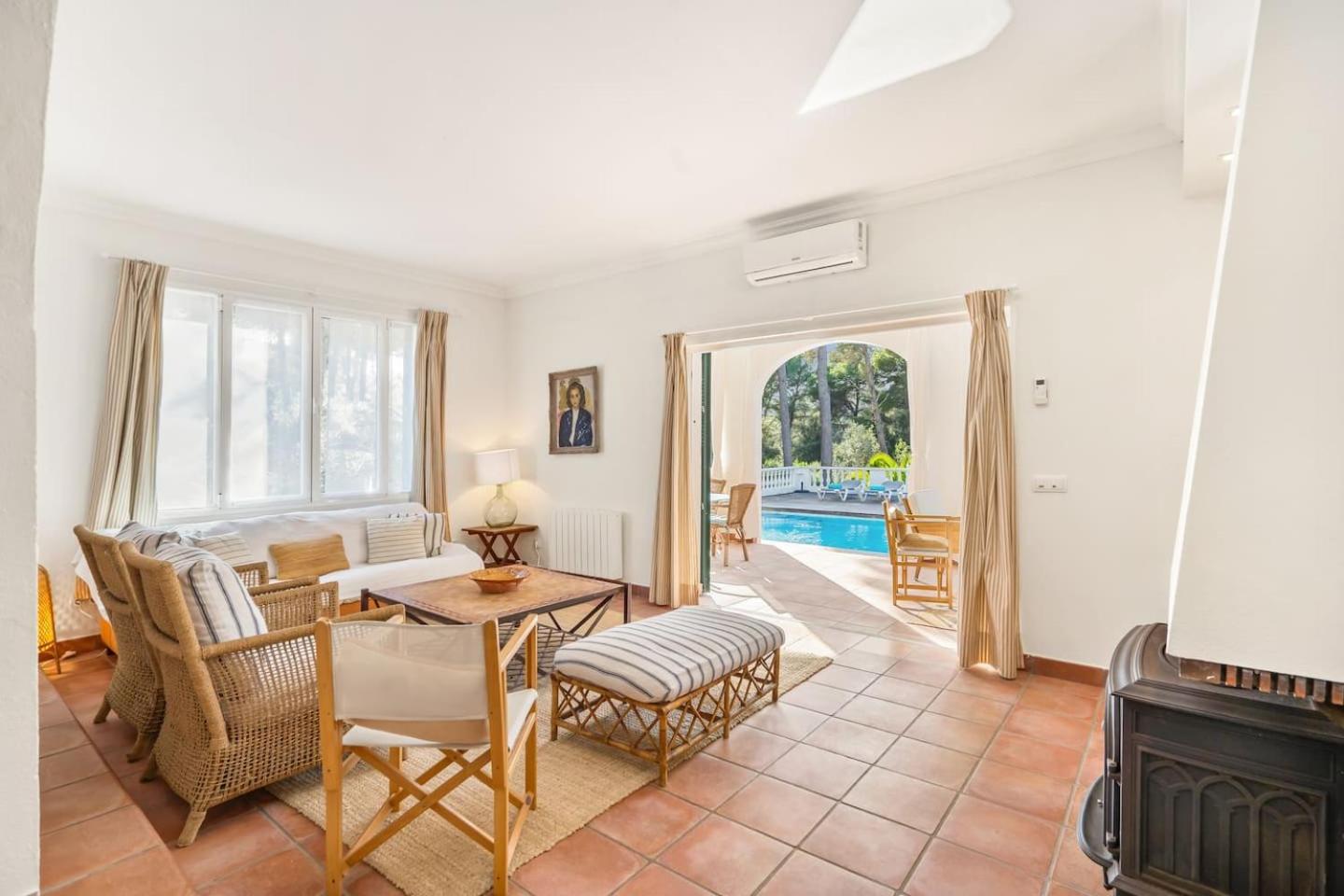 Villa con piscina privada