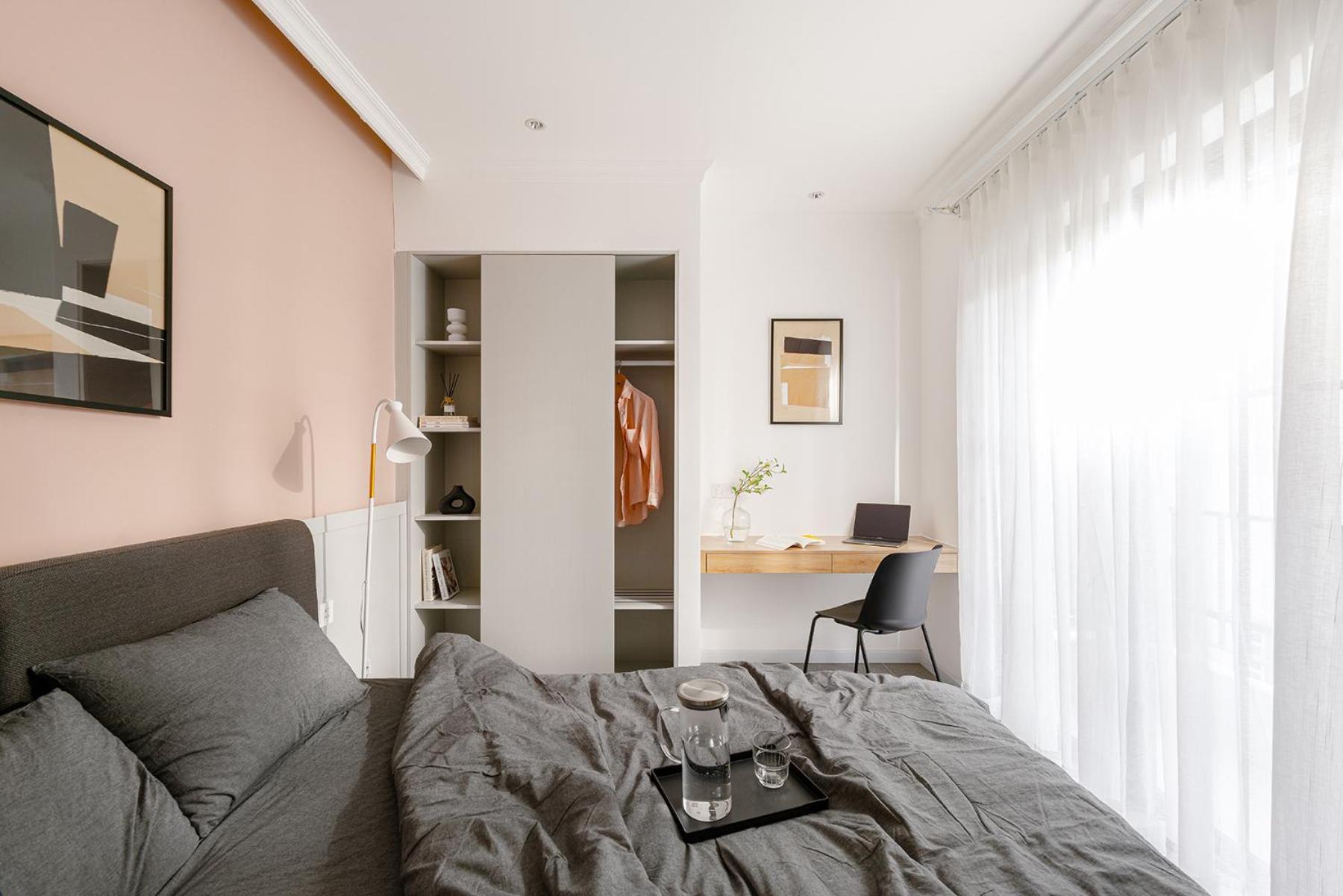 Studio with Balcony