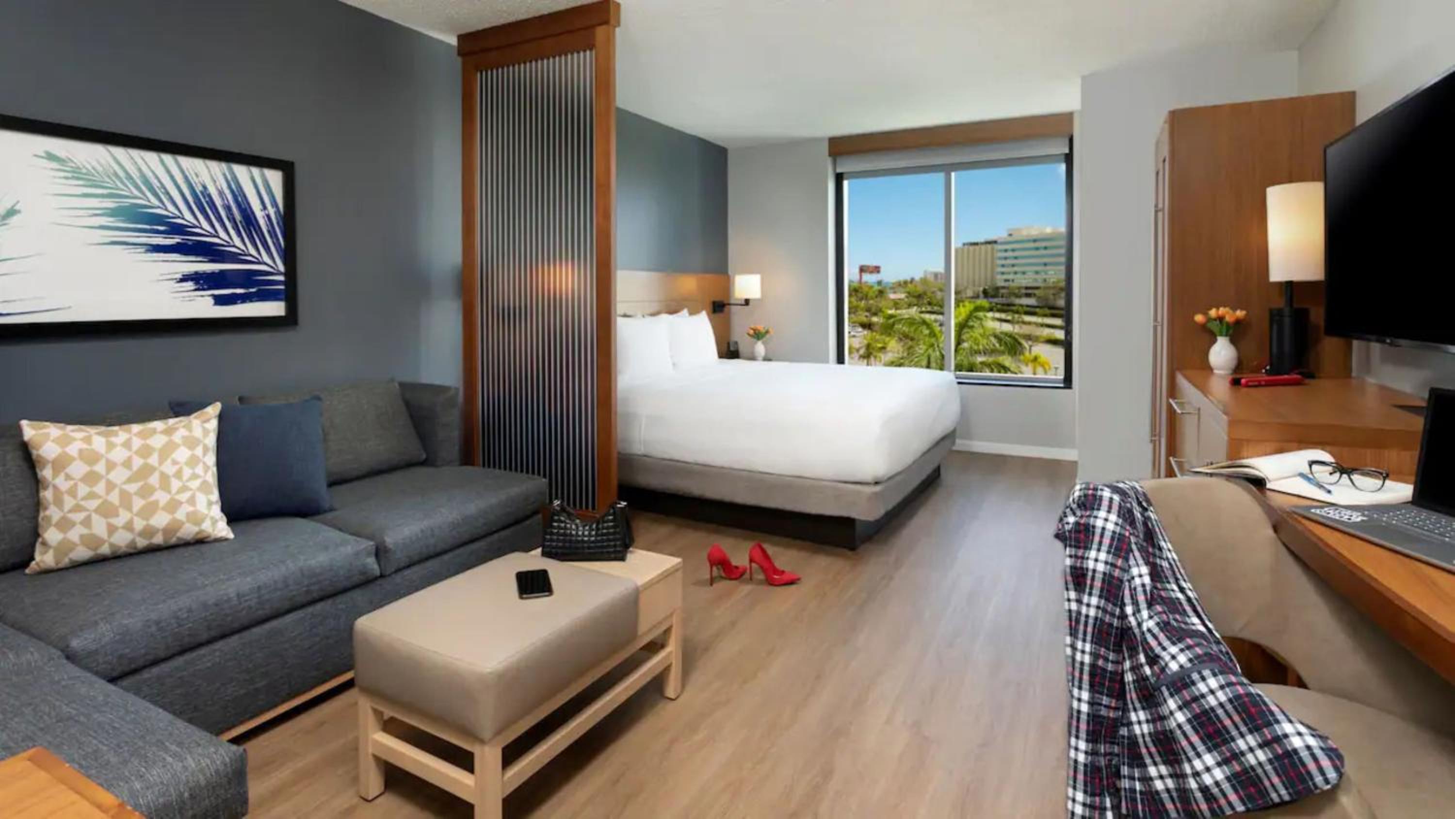 King Room with One King Bed and Sofa Bed