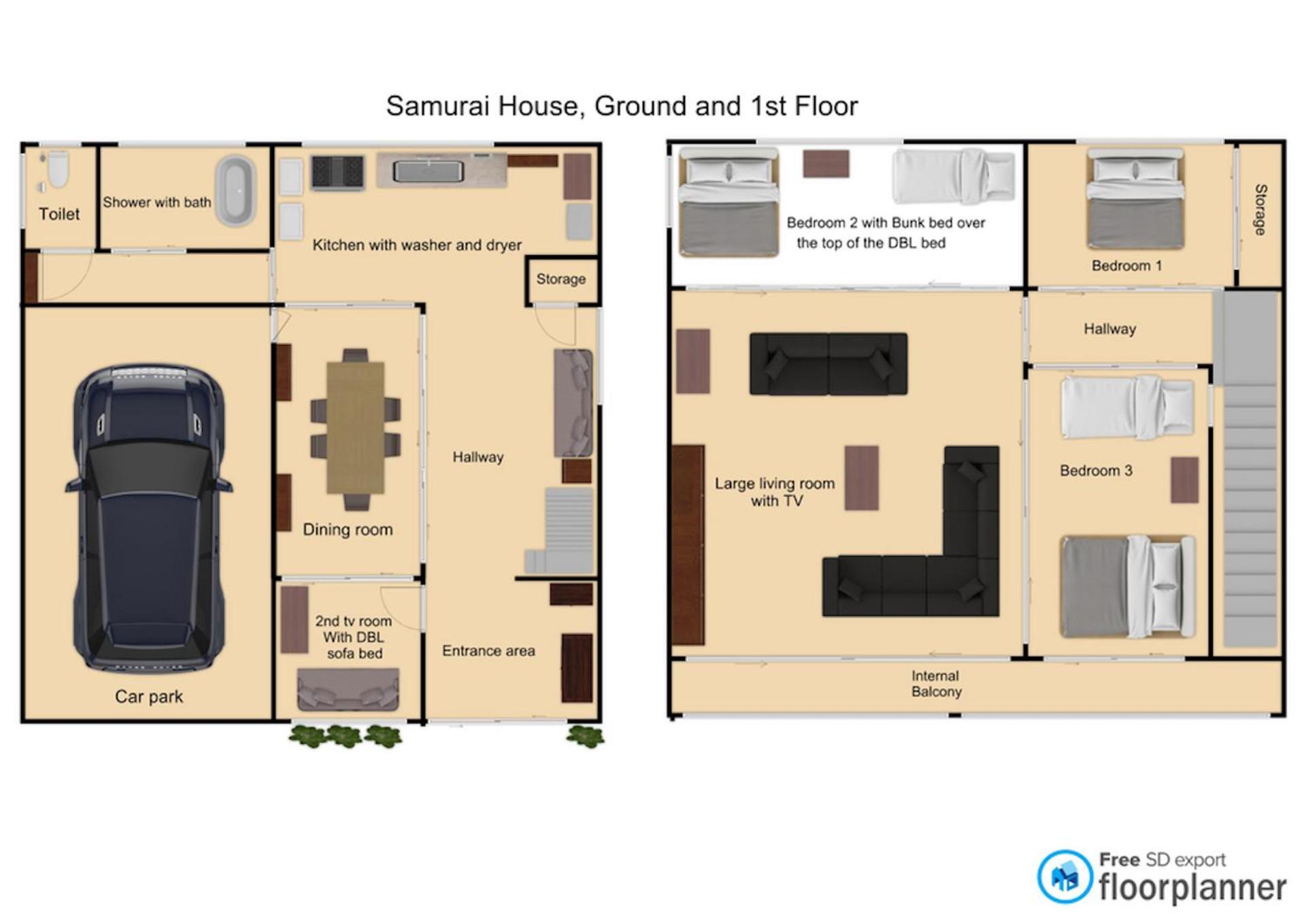 Four-Bedroom House photo 2