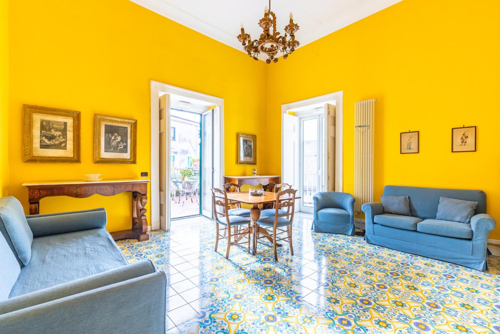 One-Bedroom Apartment with Terrace