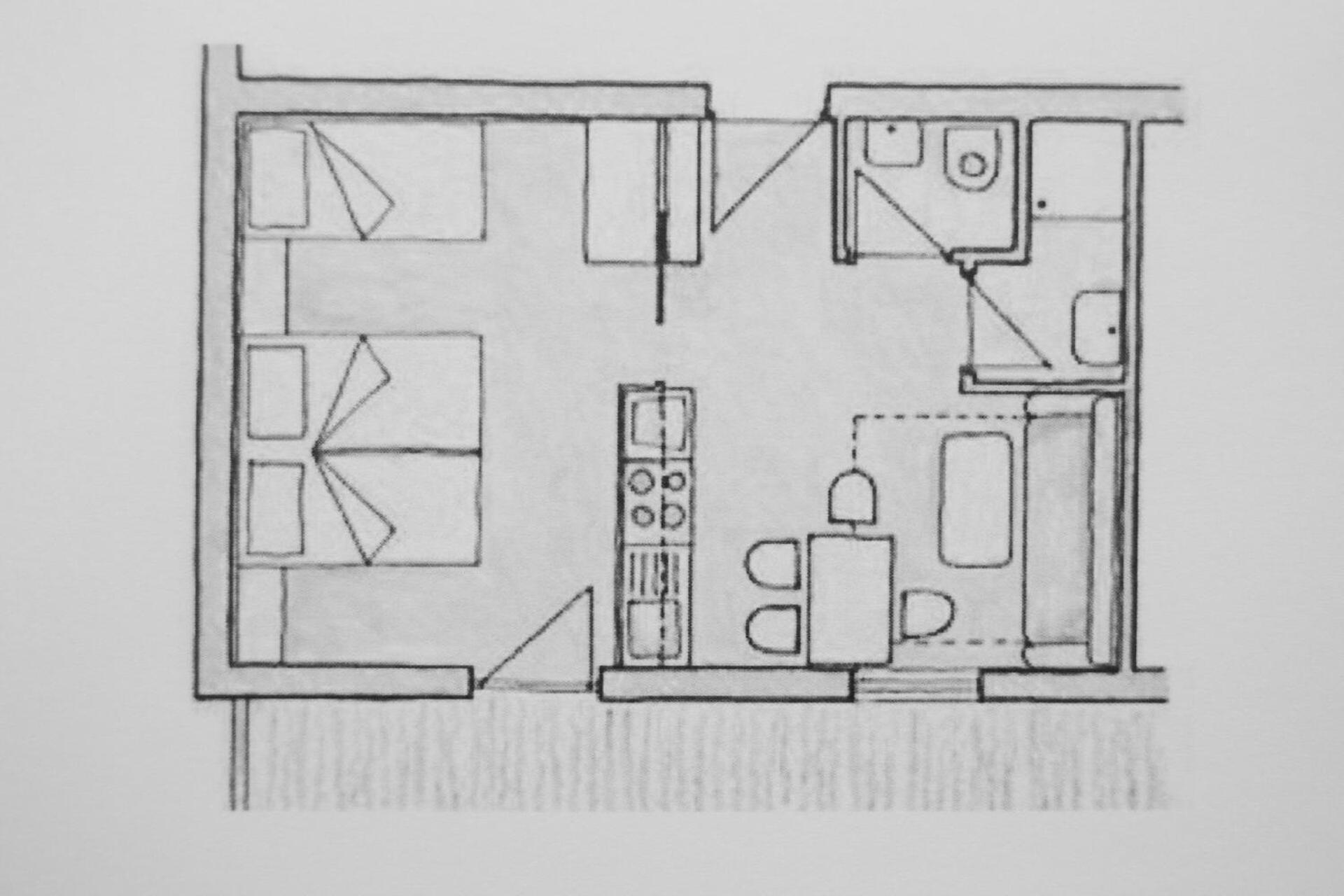 Superior One-Bedroom Apartment (3 Adults) photo 3