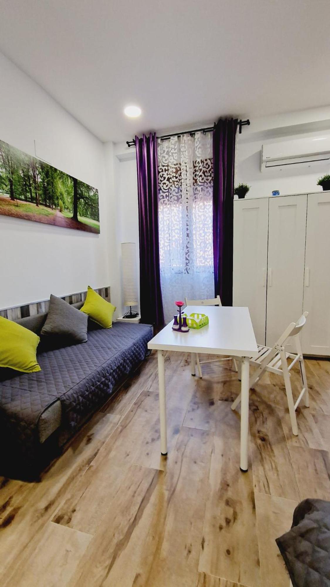Estudio King con Sofá Cama