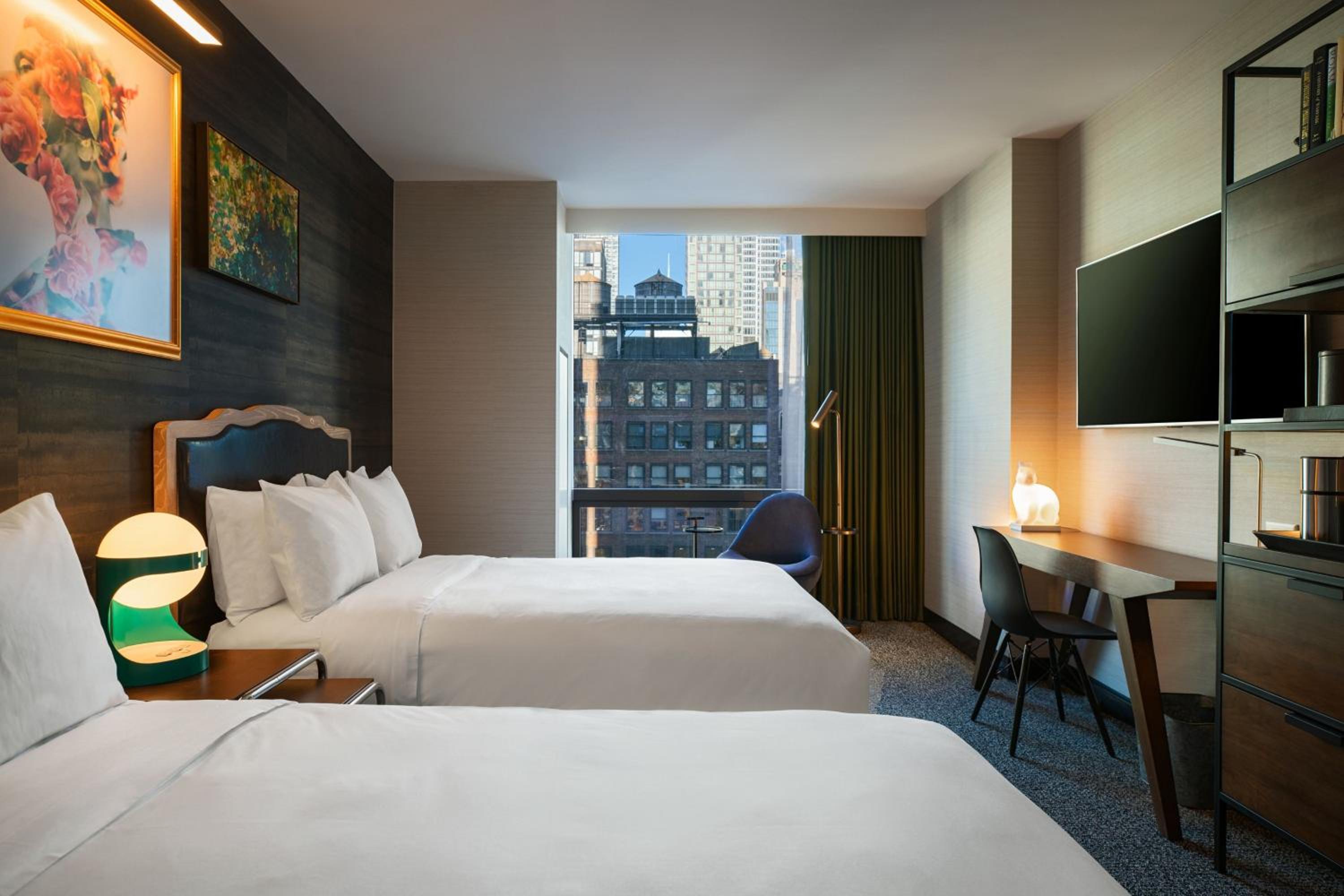 Double Room with Two Double Beds - Hearing Accessible