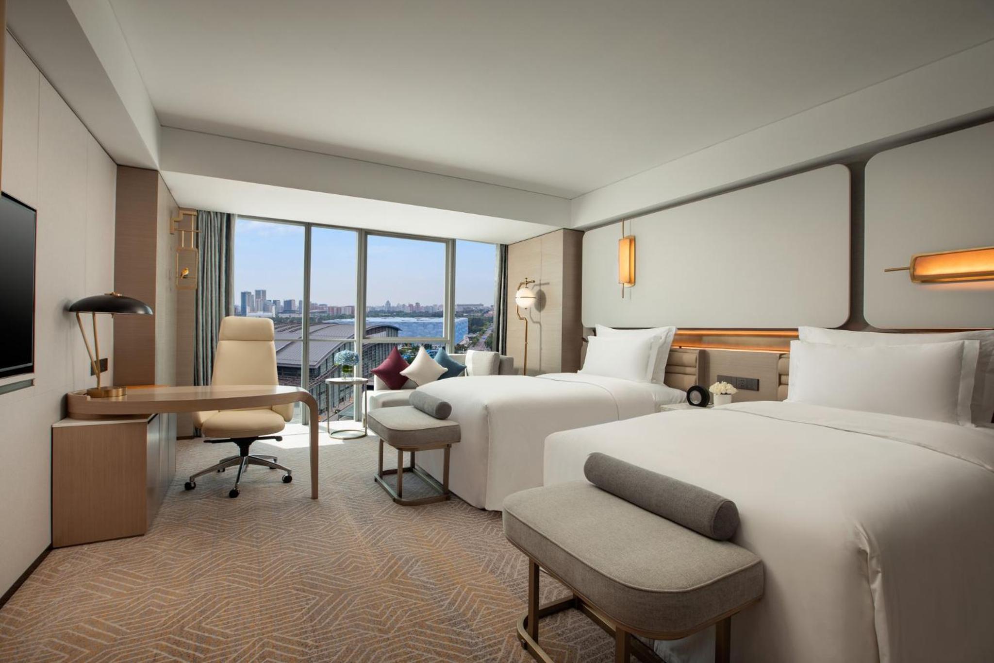 2 Single Beds Premium Birds Nest View