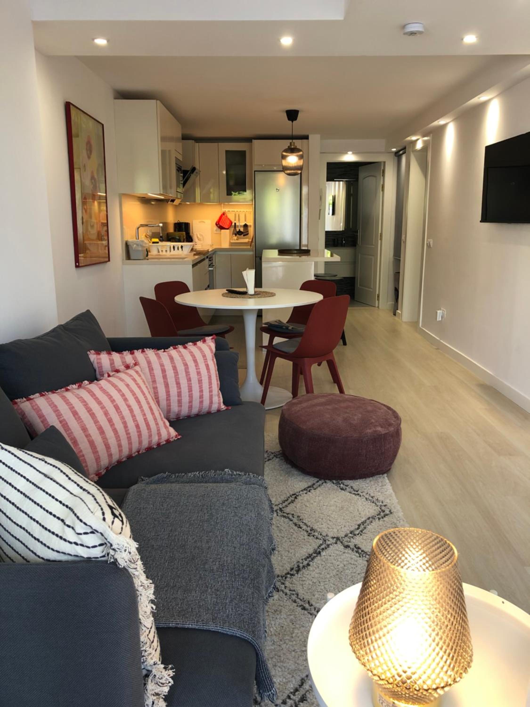 Apartamento de dos habitaciones