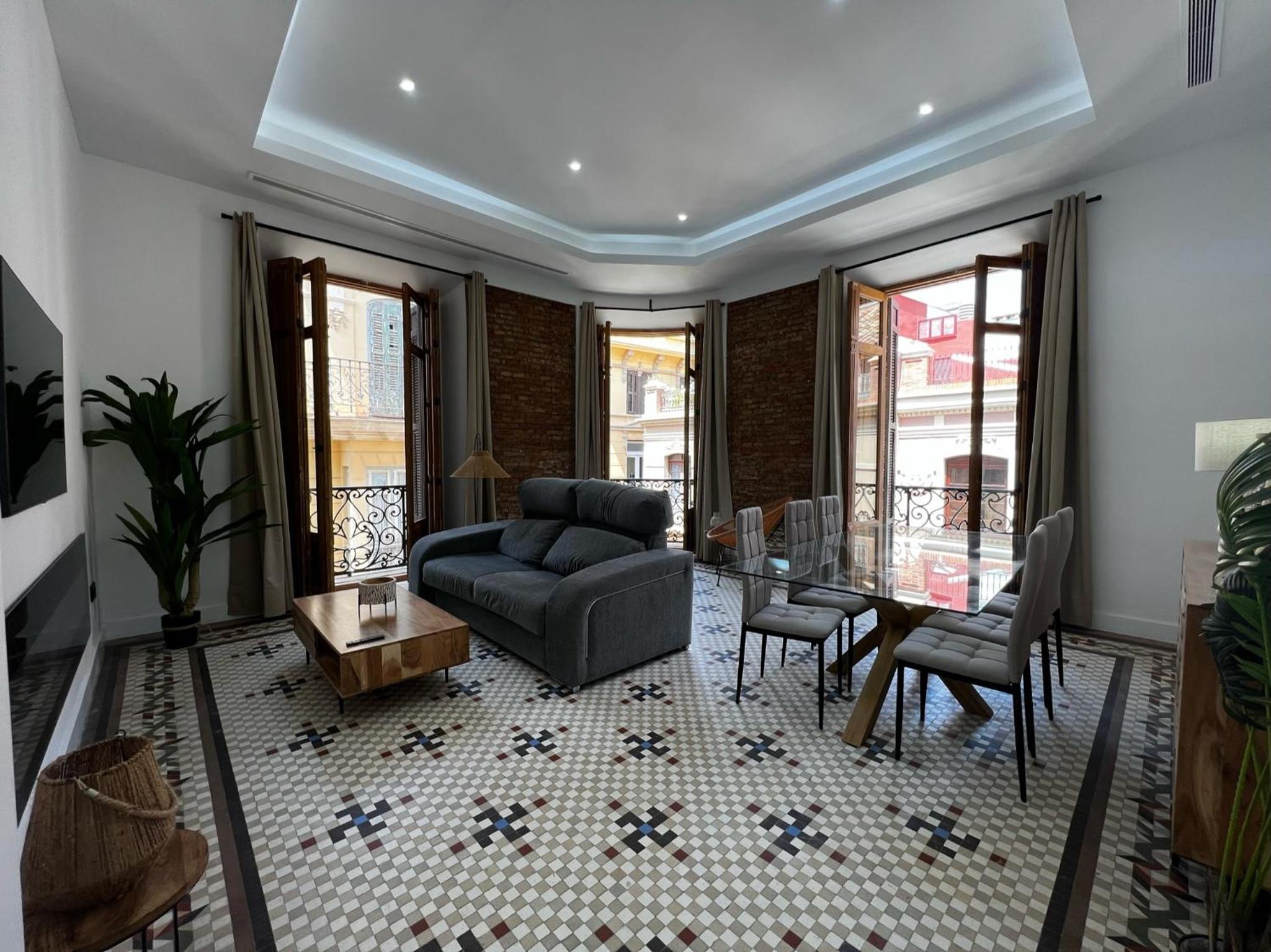Apartamento de dos habitaciones