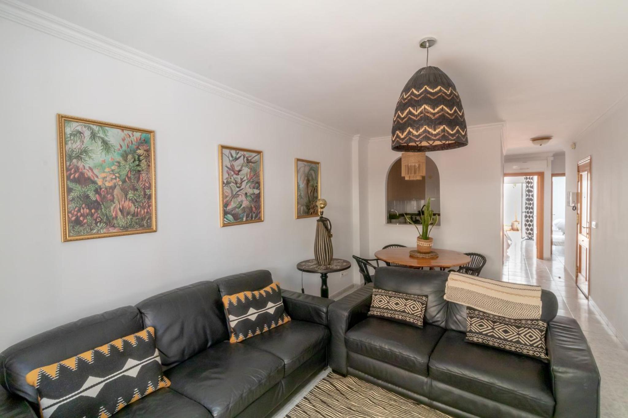 Apartamento de dos habitaciones