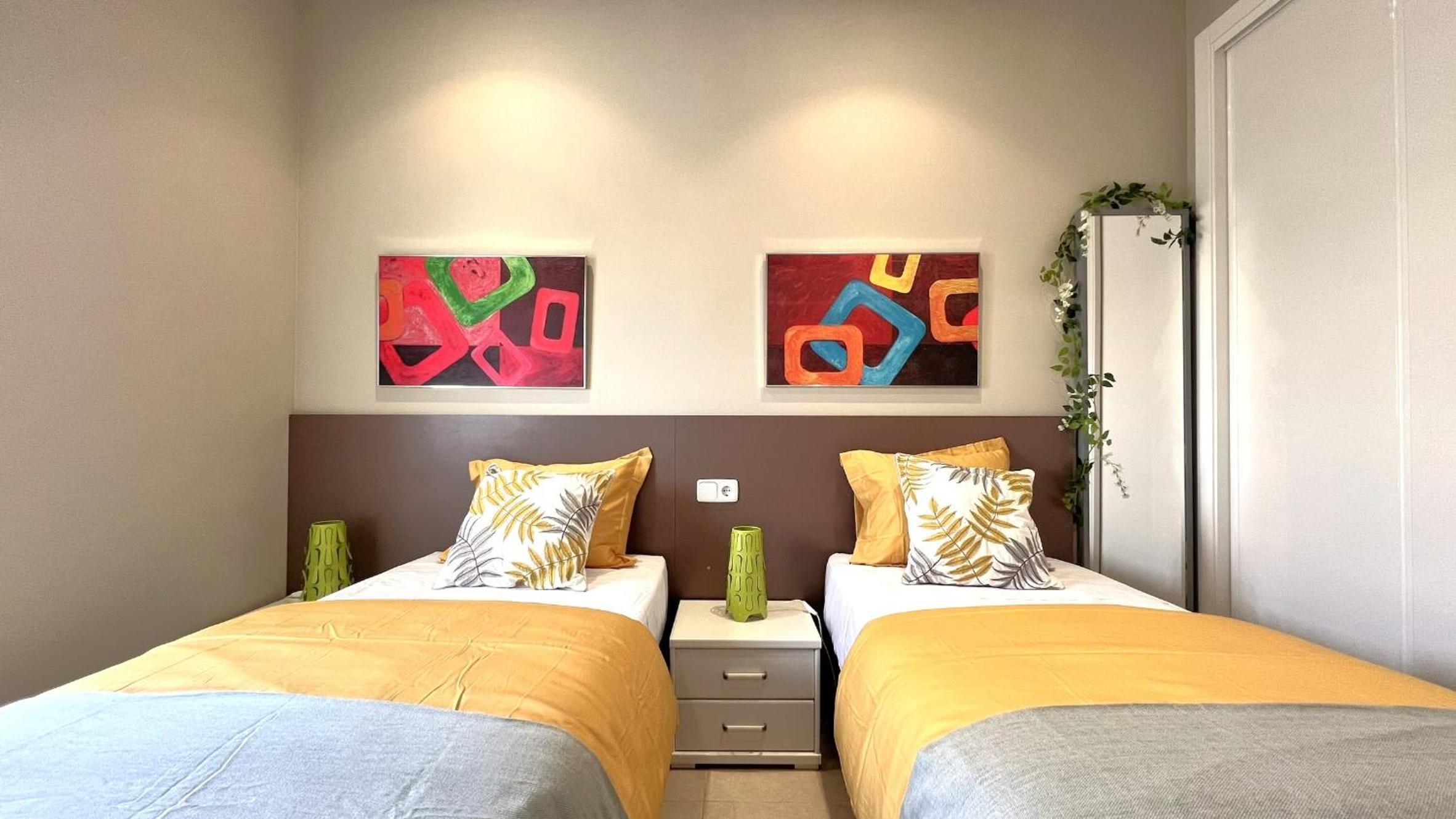 Apartamento de dos habitaciones