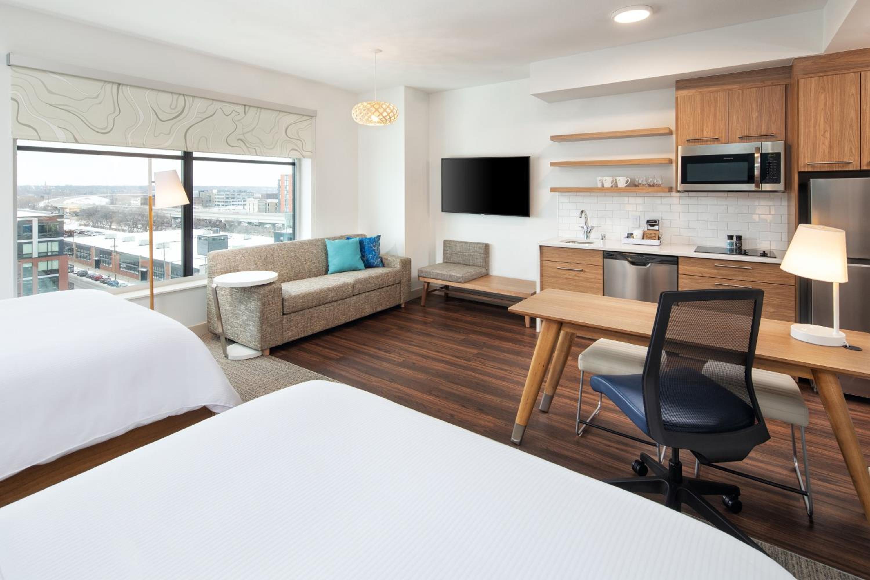 Studio, 2 Queen, Sofa bed at Element Minneapolis Downtown North Loop in Minneapolis