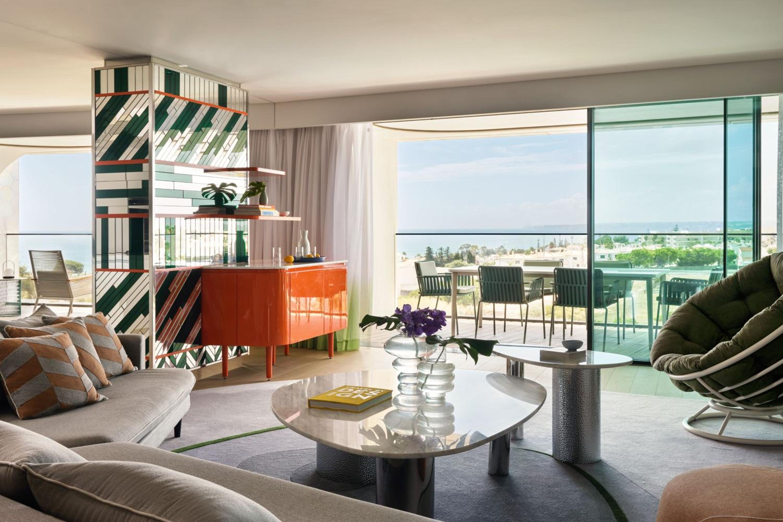 Supreme Three-Bedroom Residence with Ocean View and Balcony