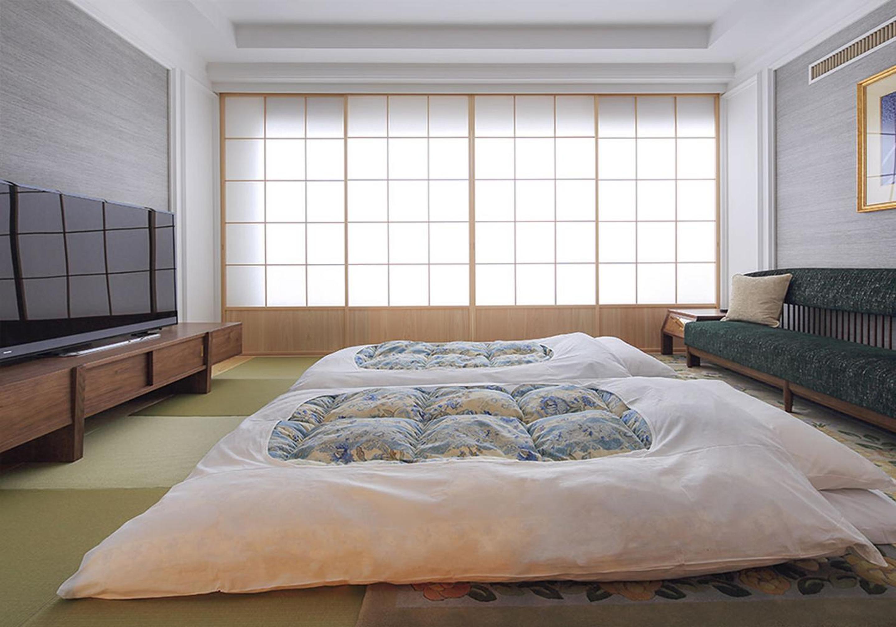 Deluxe Twin With Tatami Space And Spa Access