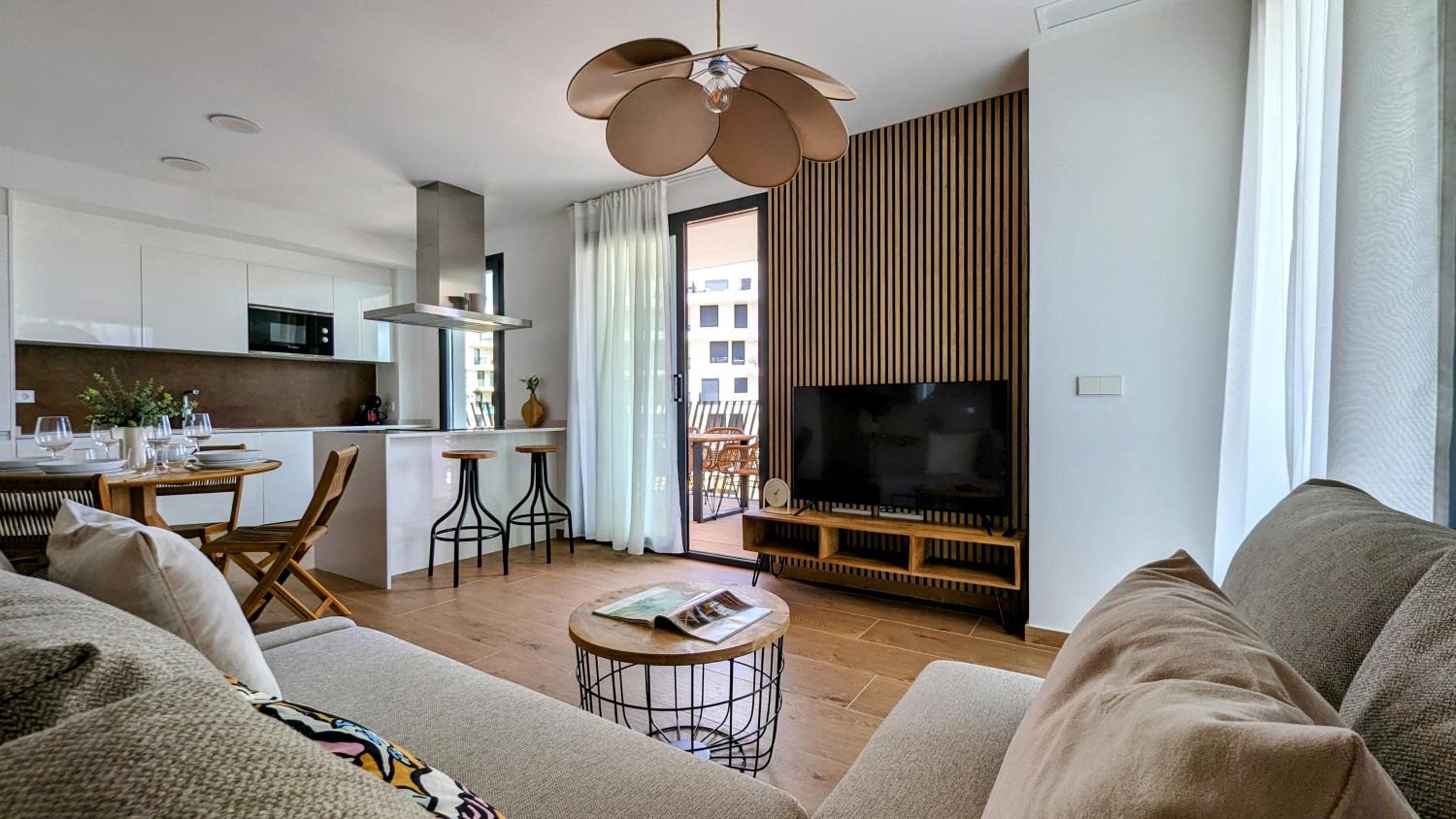 Apartamento de dos habitaciones