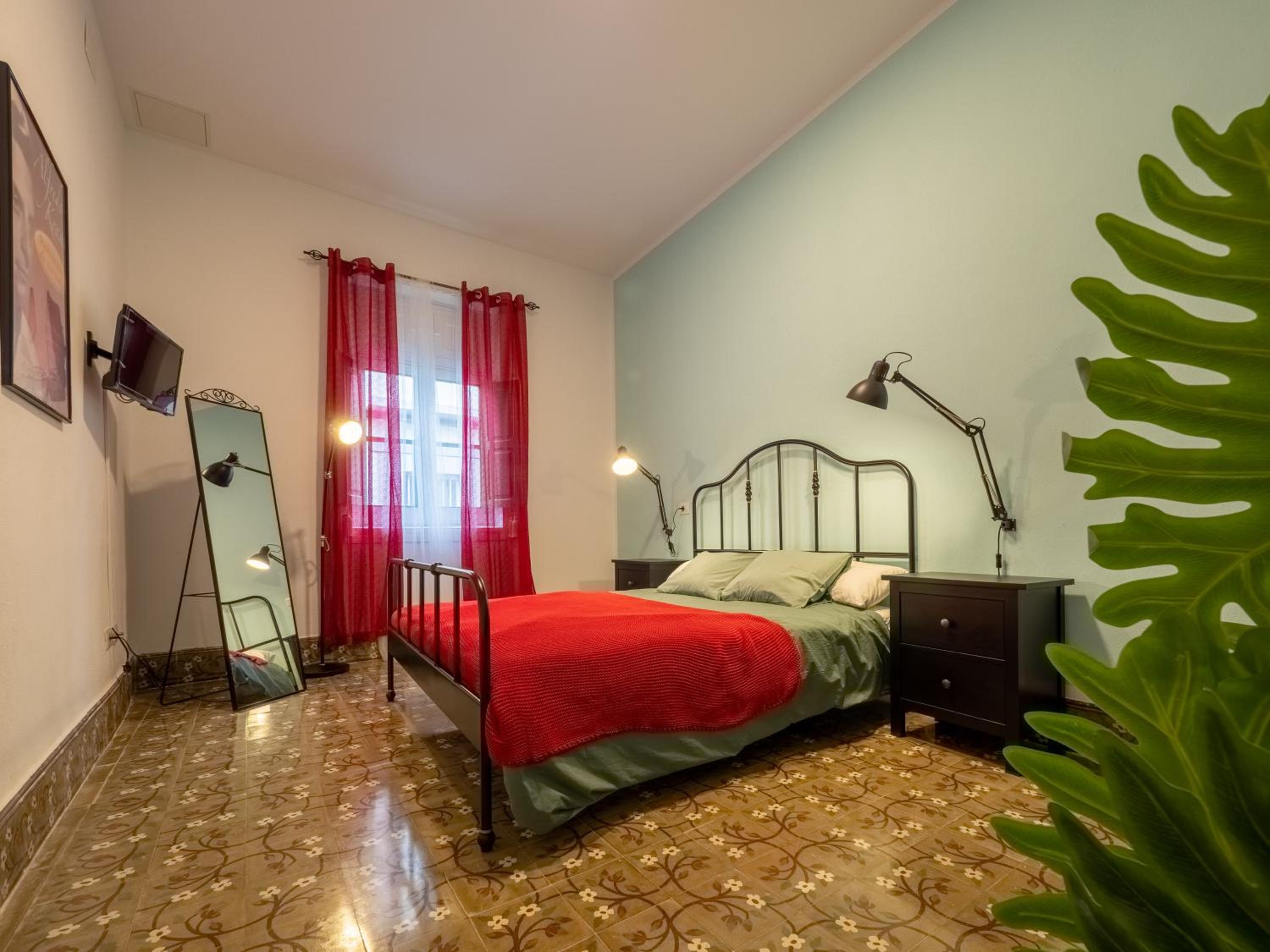 Habitación doble con baño compartido