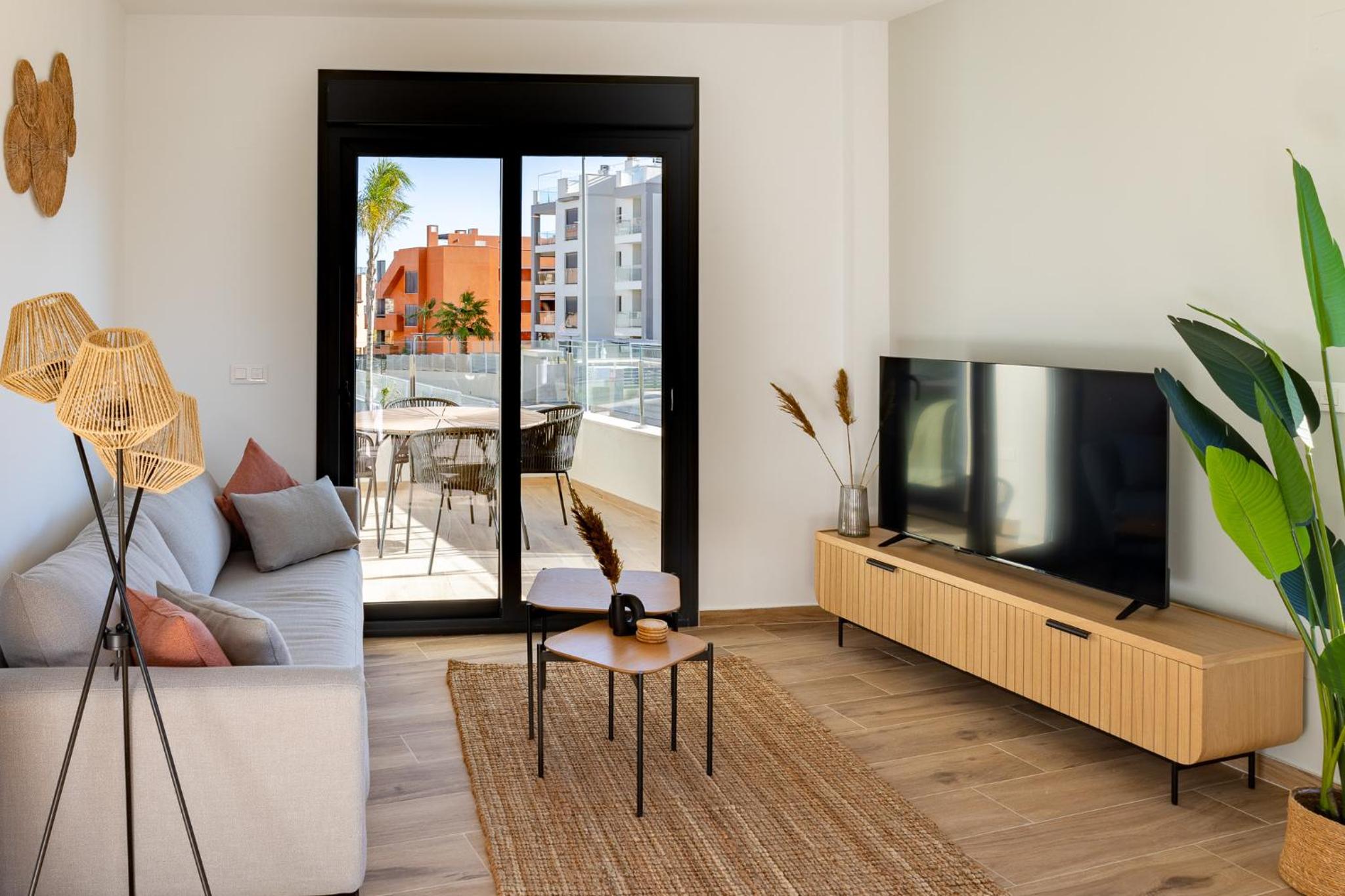 Apartamento de dos habitaciones