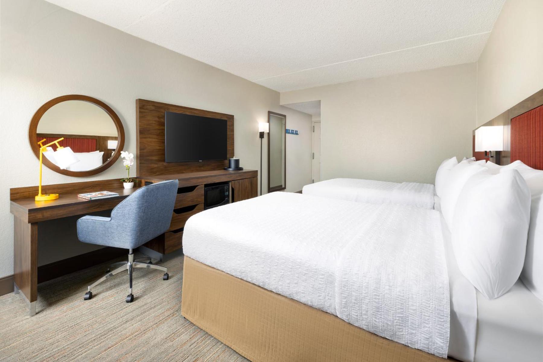Double Room with Two Double Beds - Non-Smoking - Photo 7