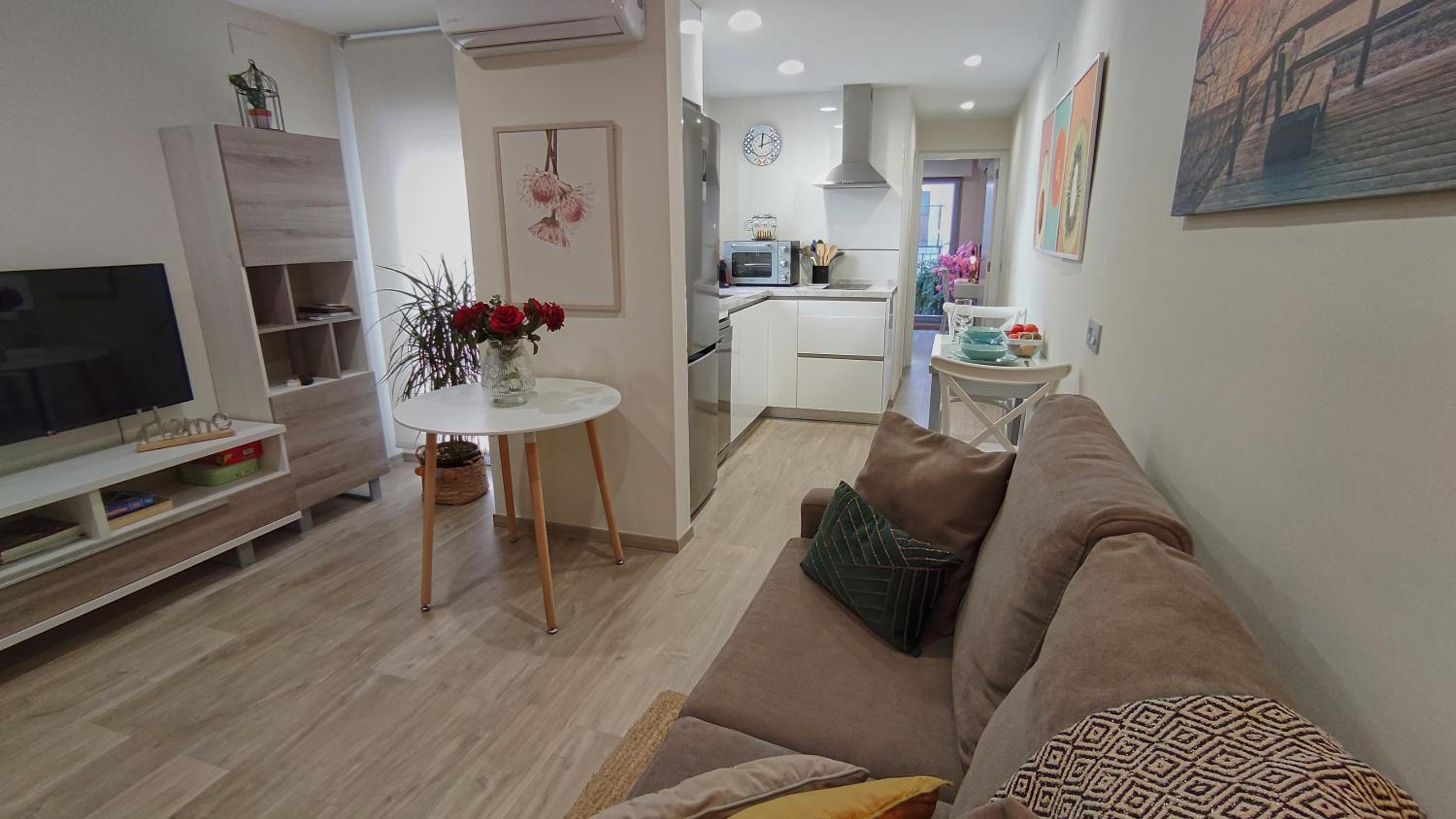 Apartamento de dos habitaciones