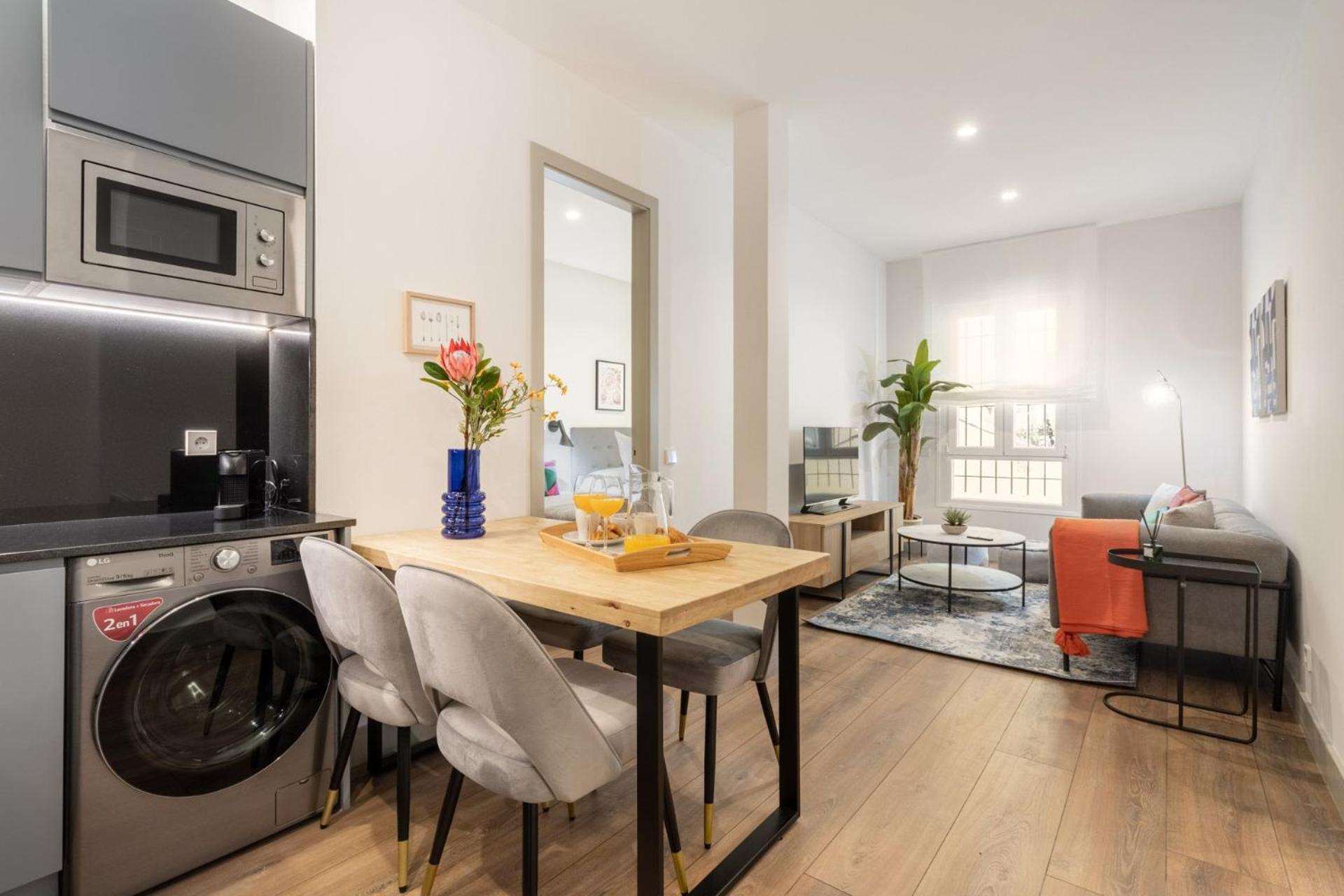 Apartamento de dos habitaciones