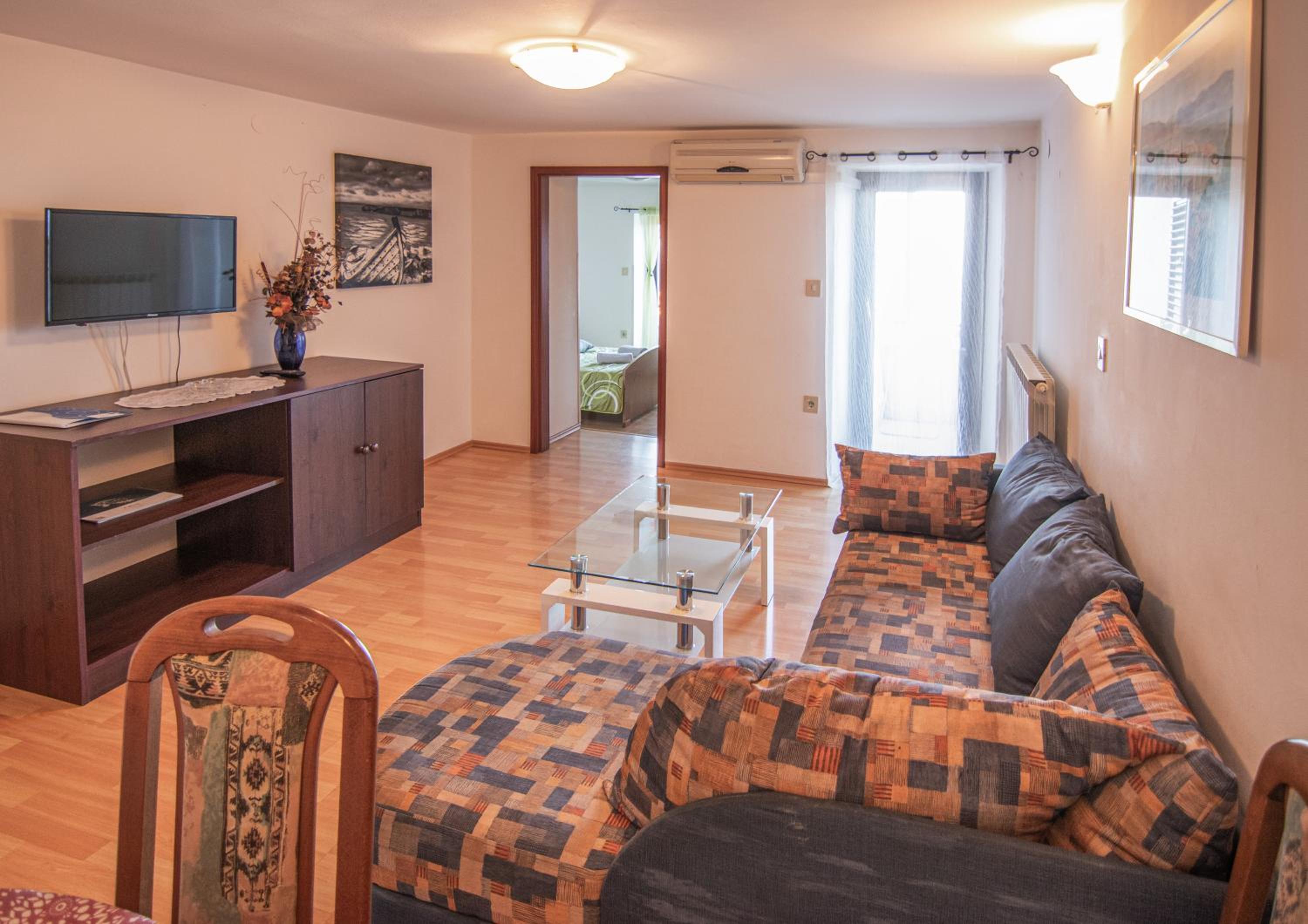 Two-Bedroom Apartment with Terrace and Sea View