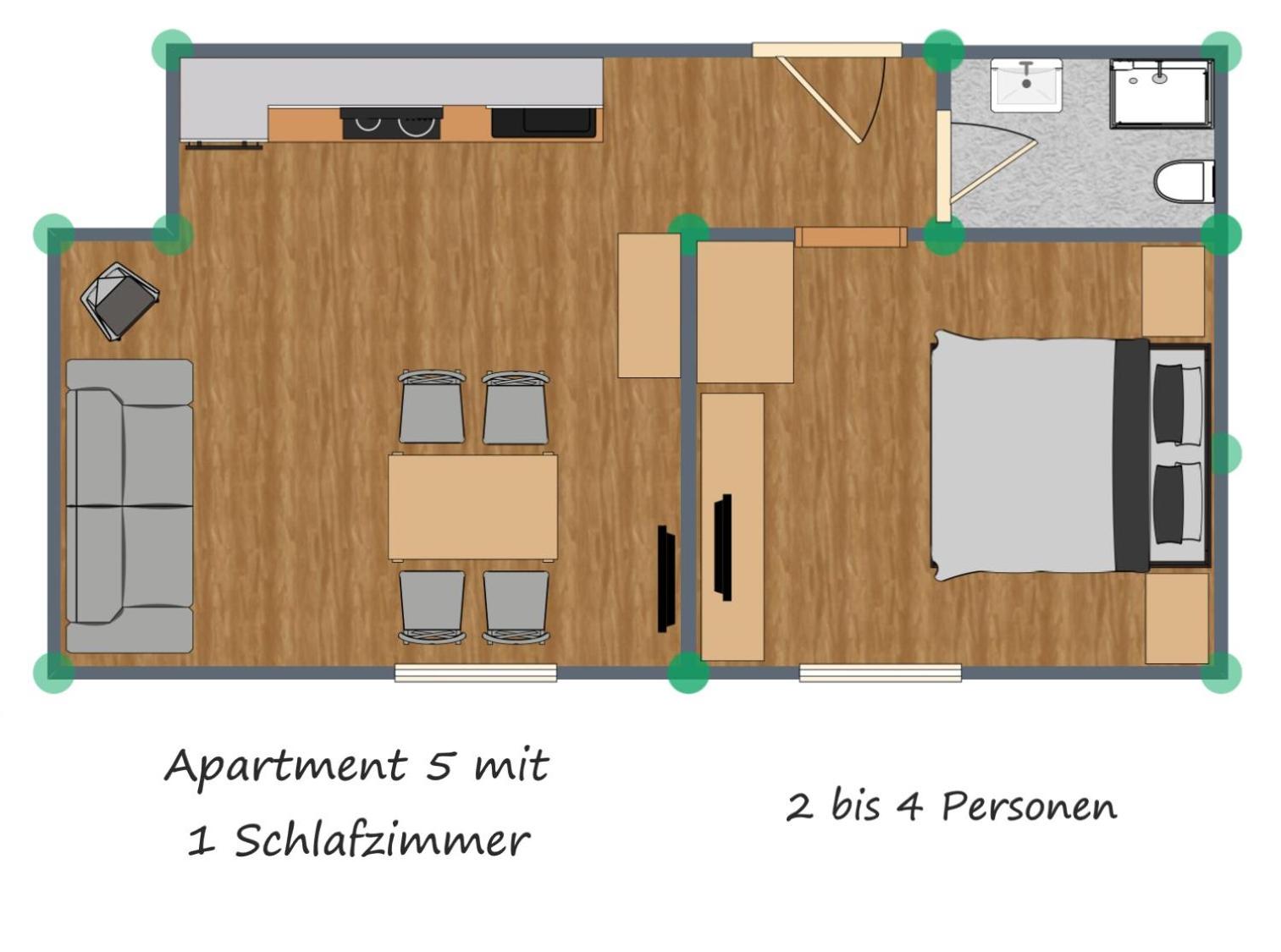 One-Bedroom Apartment photo 3