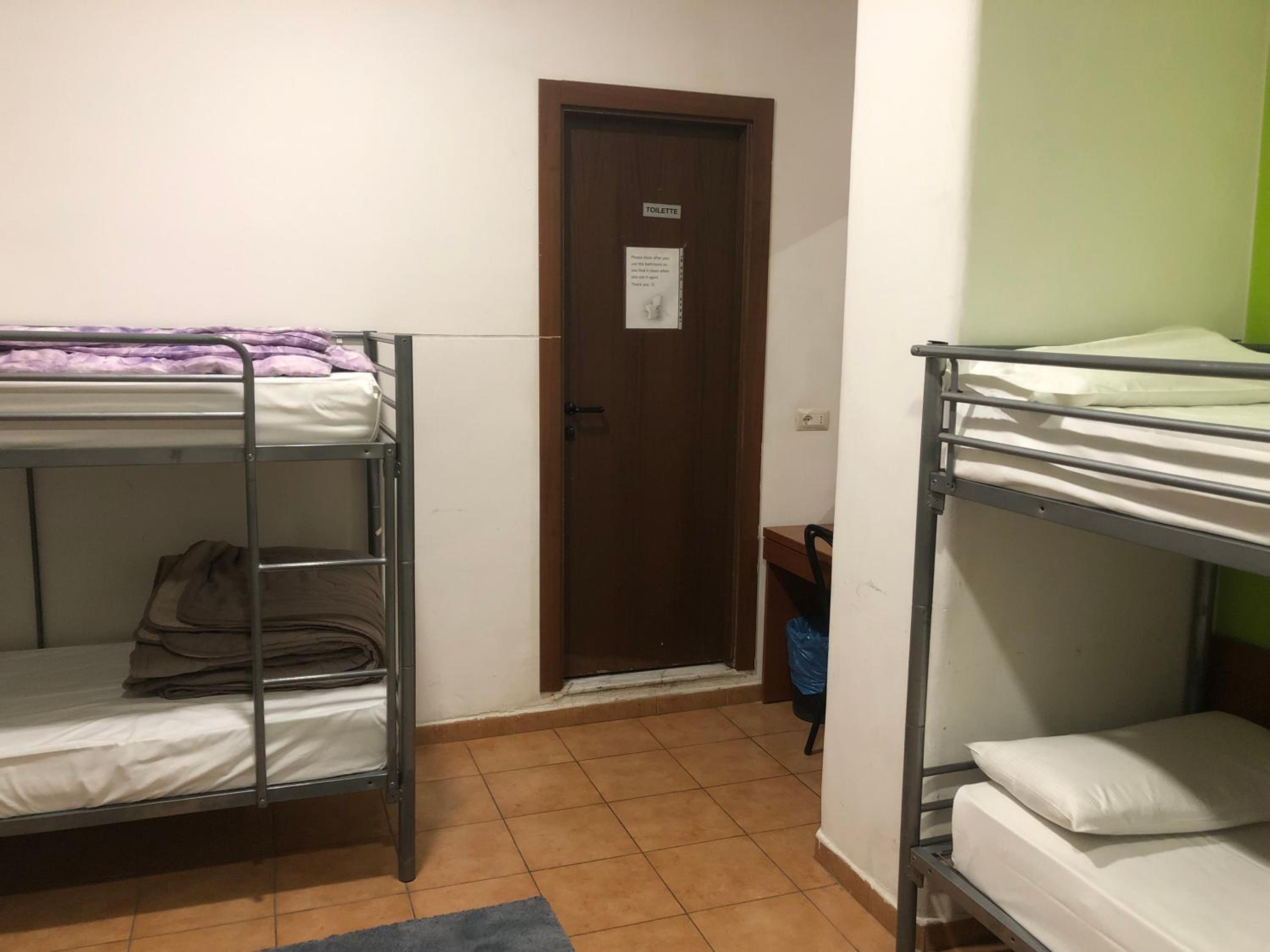 Bed in 6-Bed Female Dormitory Room