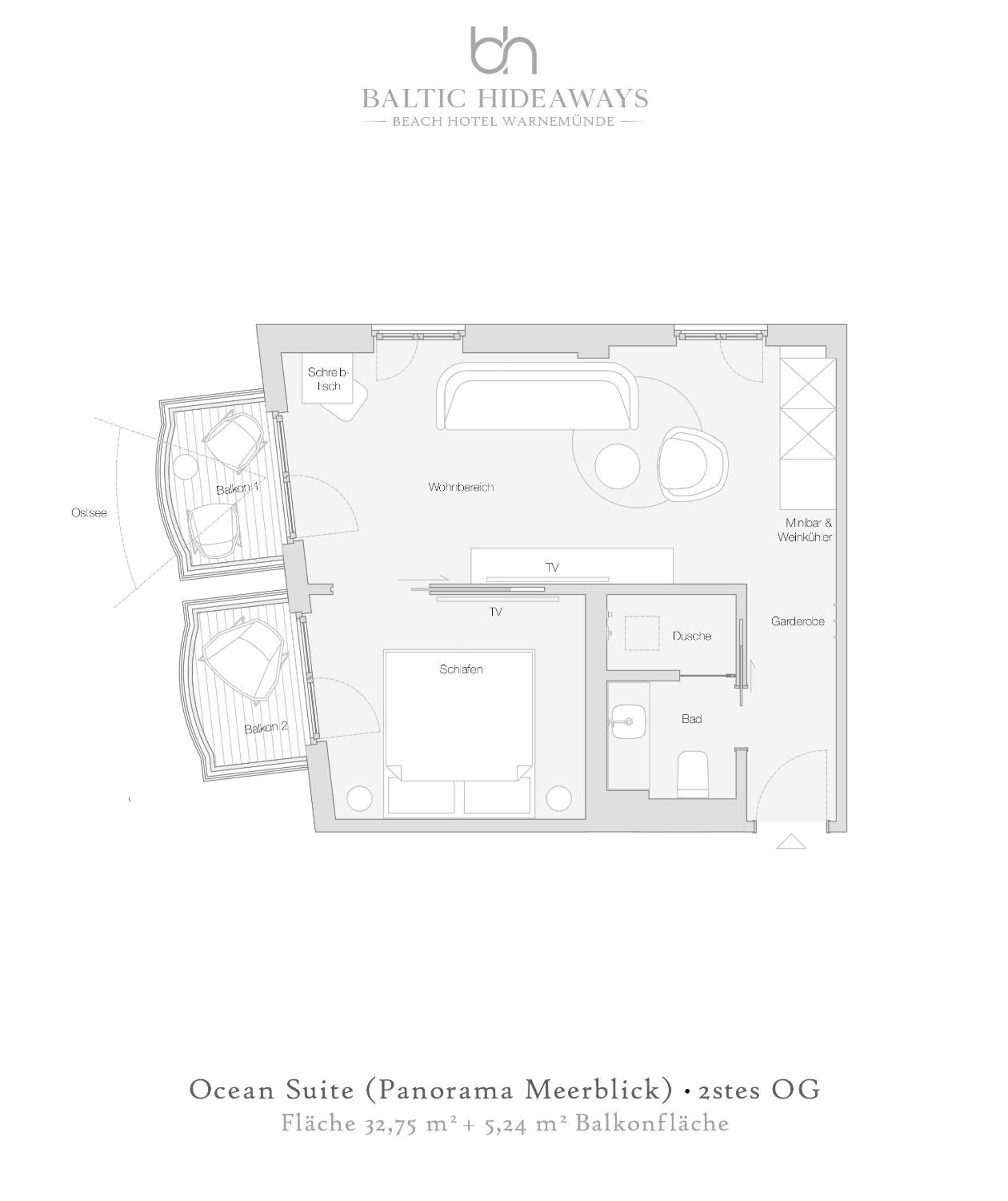 Ocean Suite mit direktem Meerblick